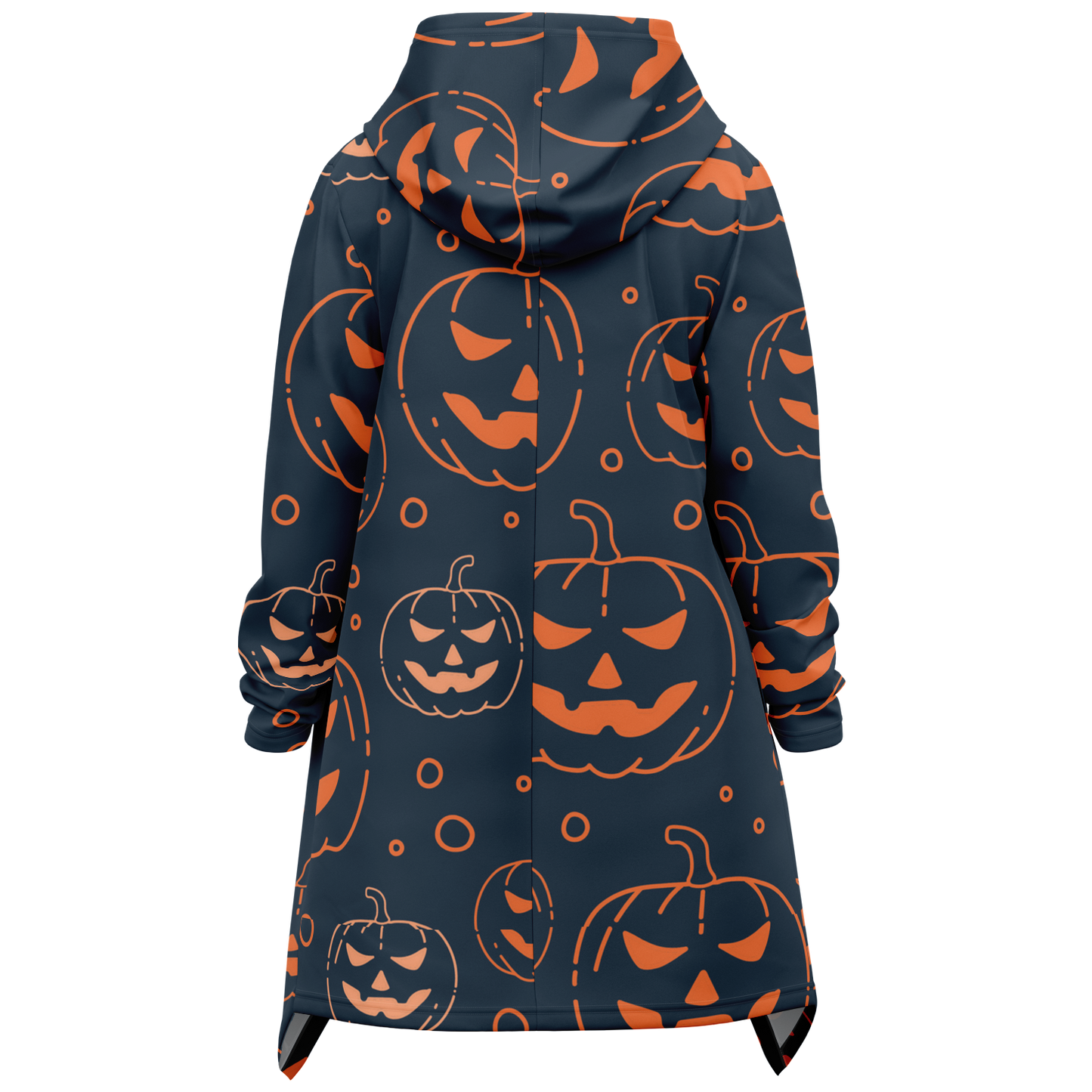 Halloween Jack-O-Lantern Heavyweight Elongated Cloak