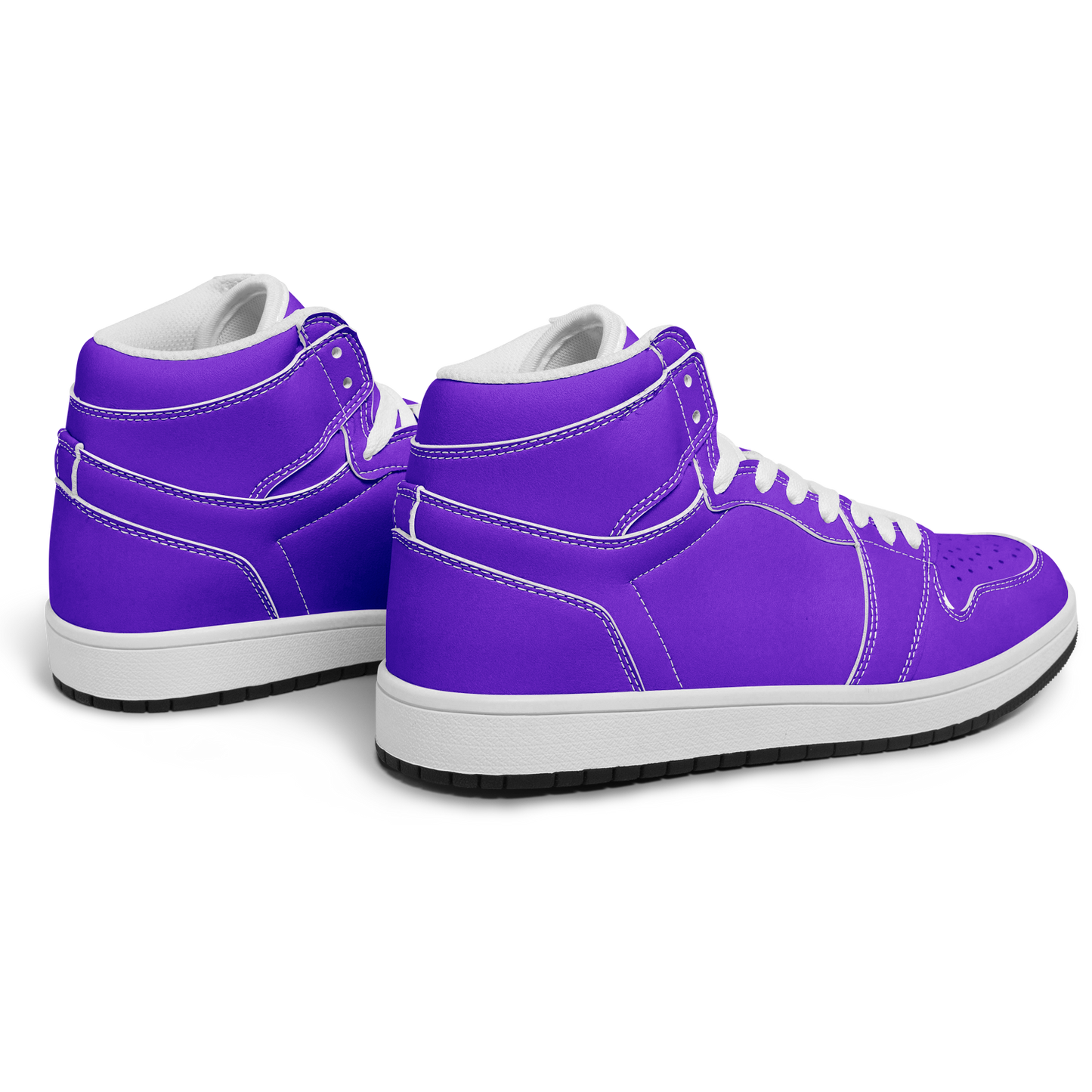 Purple High Top Shoes