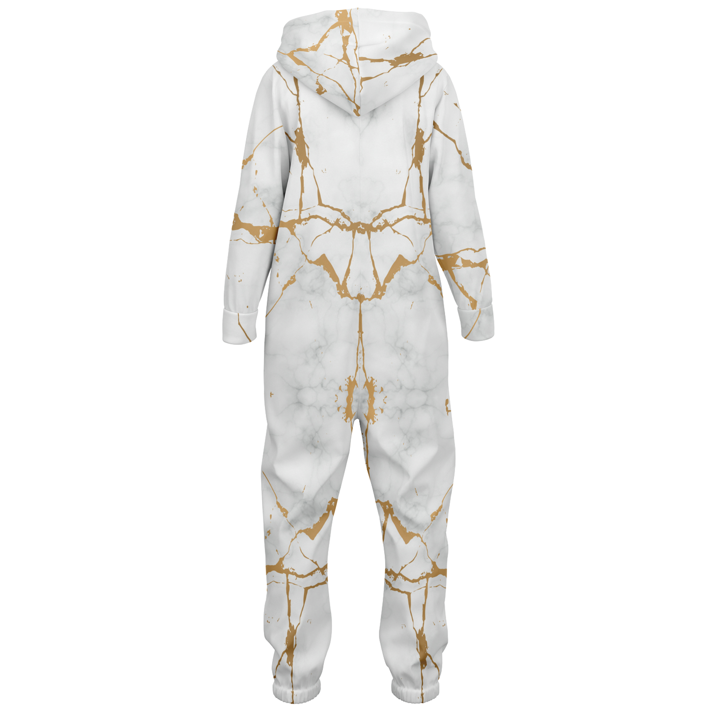 White Marble Kids Jumpsuit