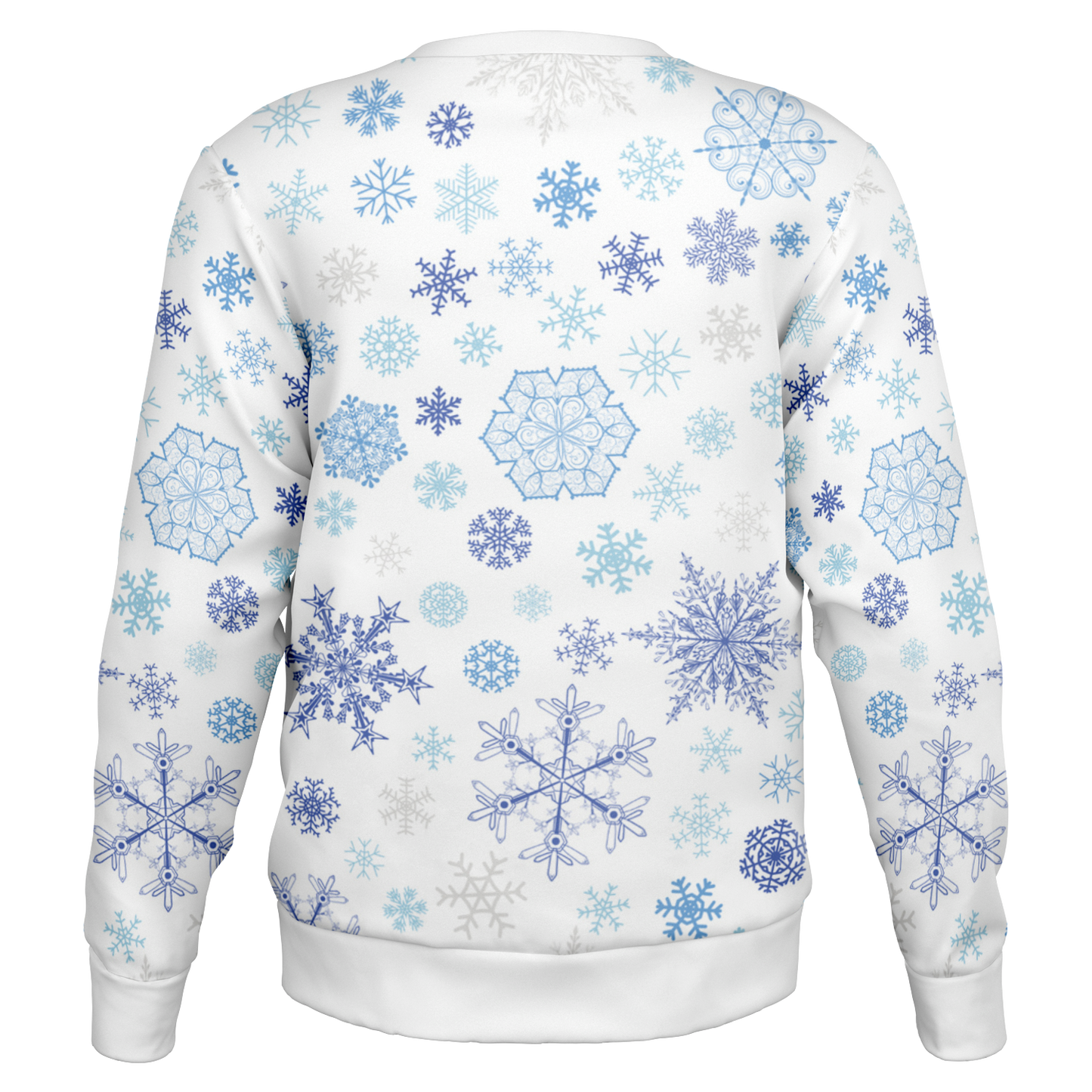 White Snowfall Christmas Sweatshirt