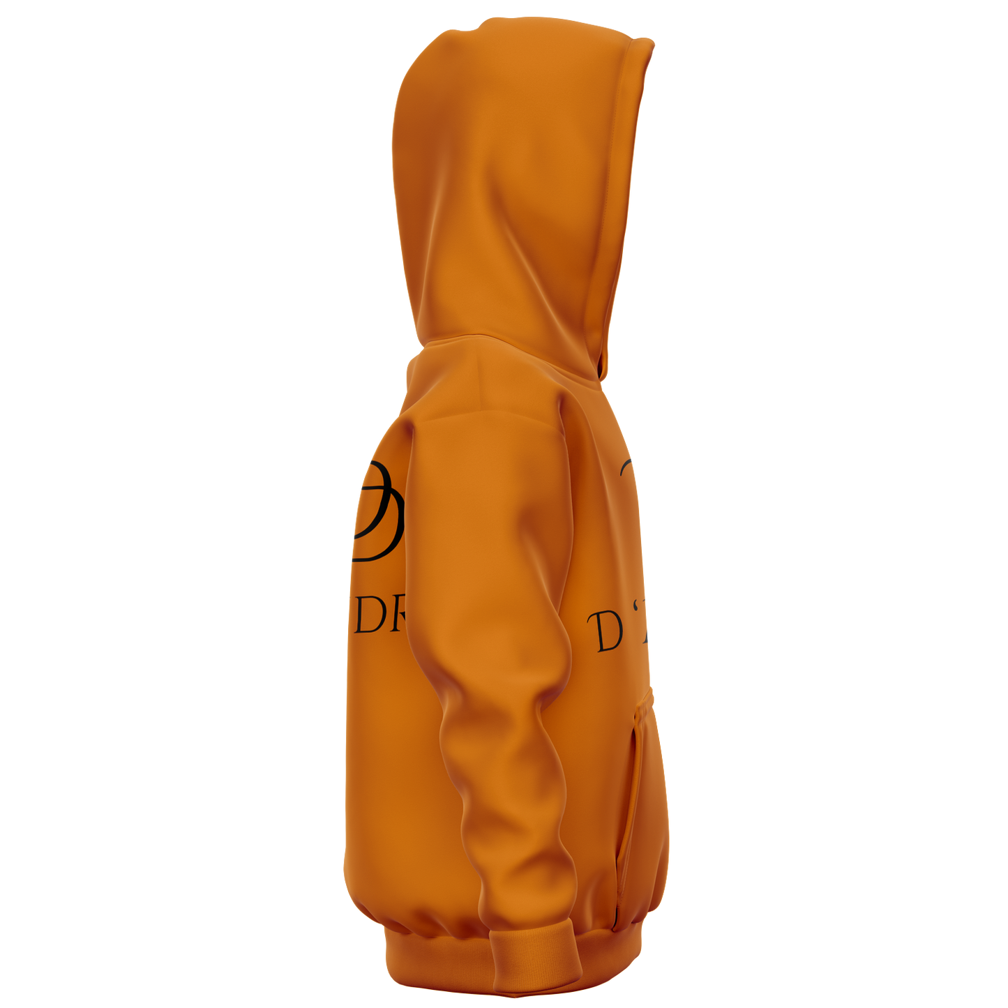 Orange Kids Hoodie