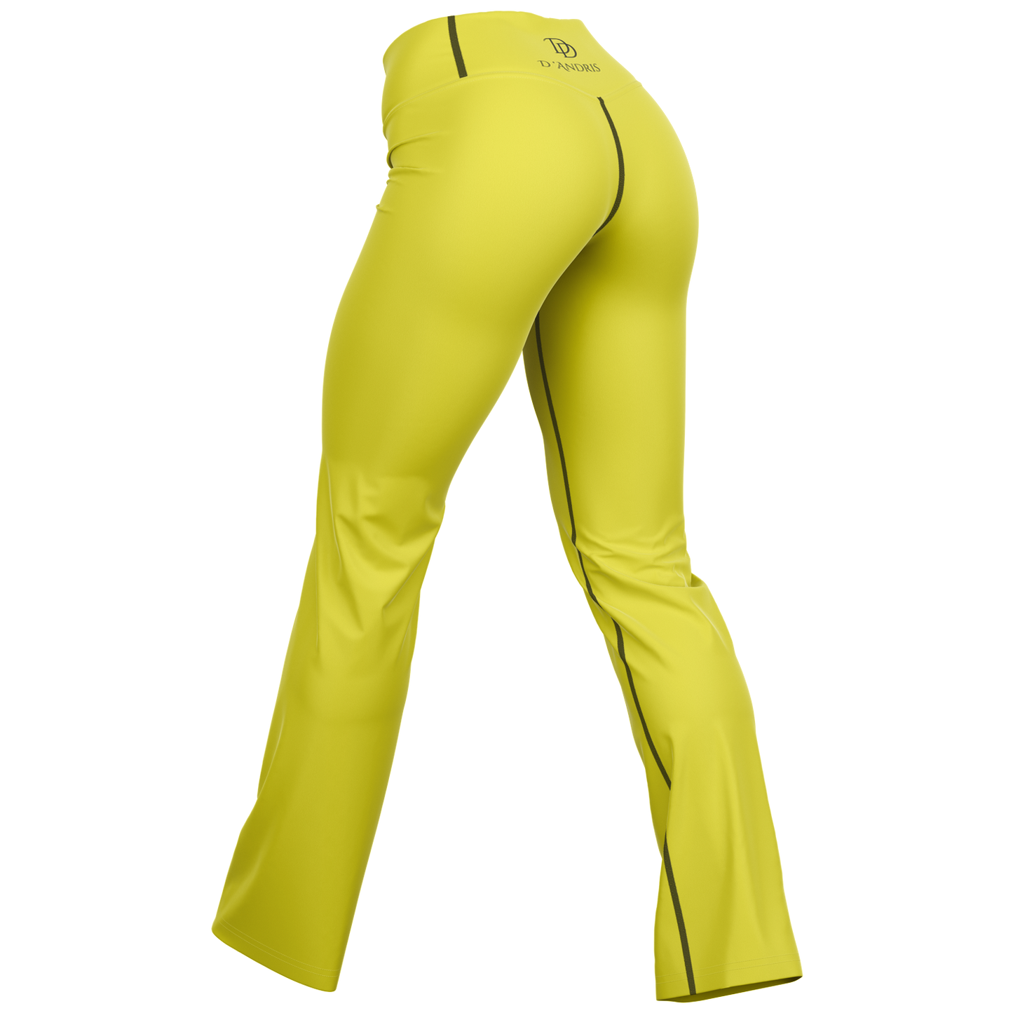 yellow Flare Leggings