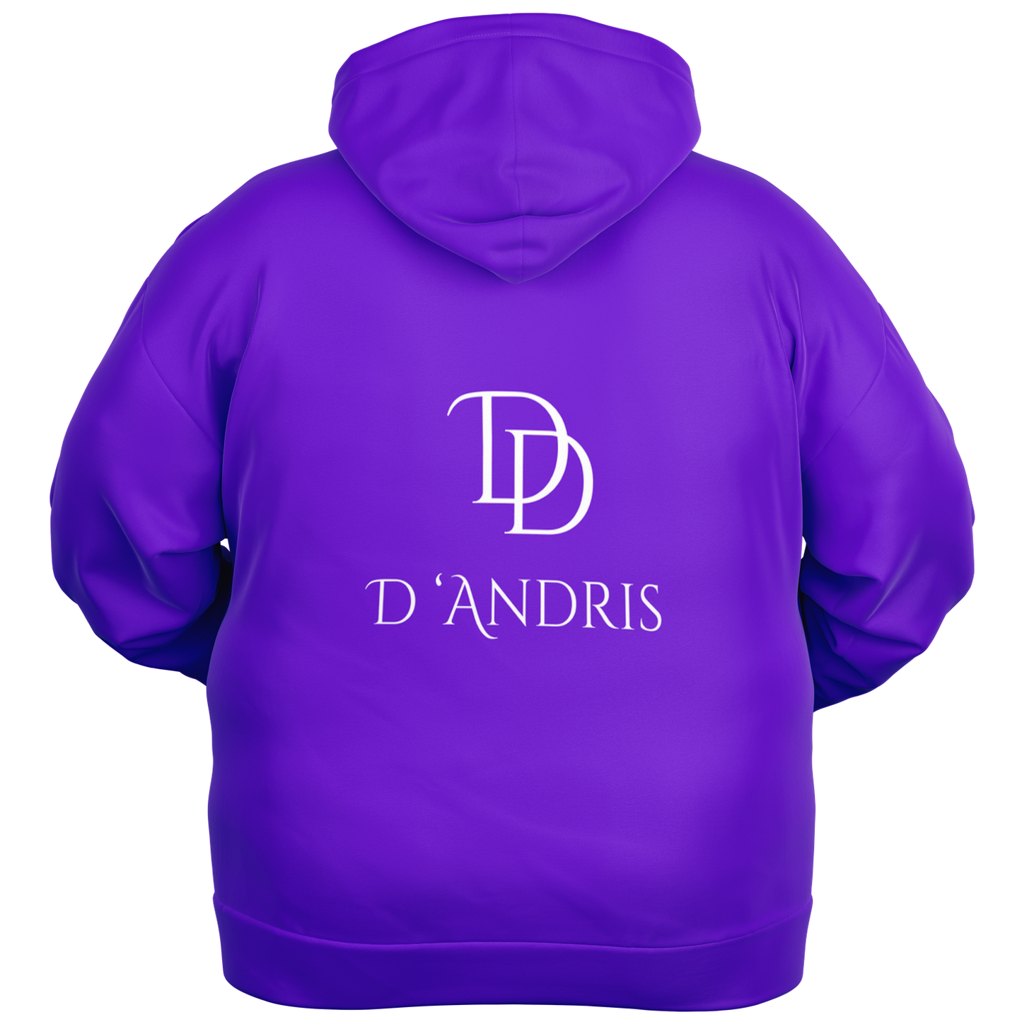 Purple Plus-size Ziphoodie
