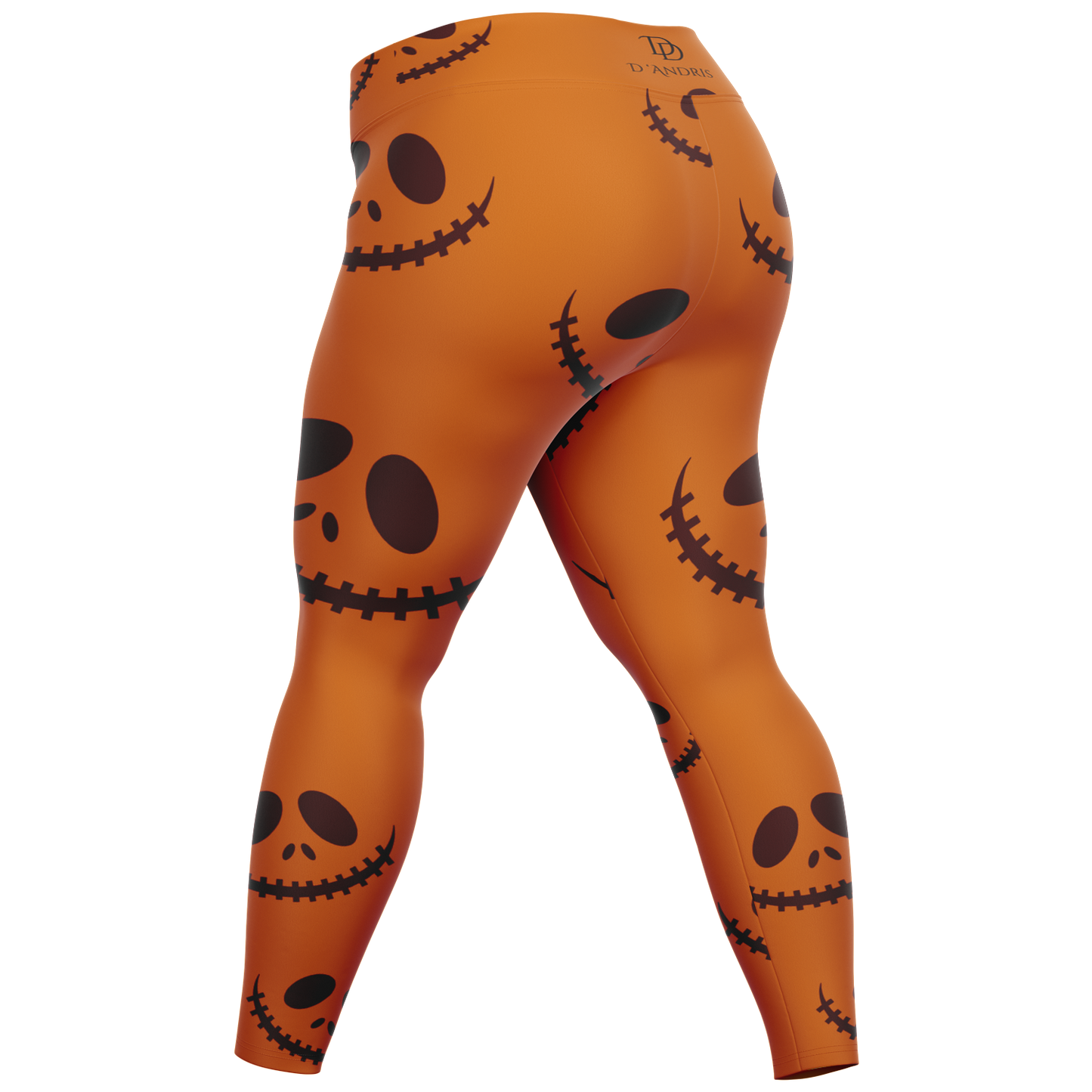 Halloween Jack's Smile Plus Size Legging