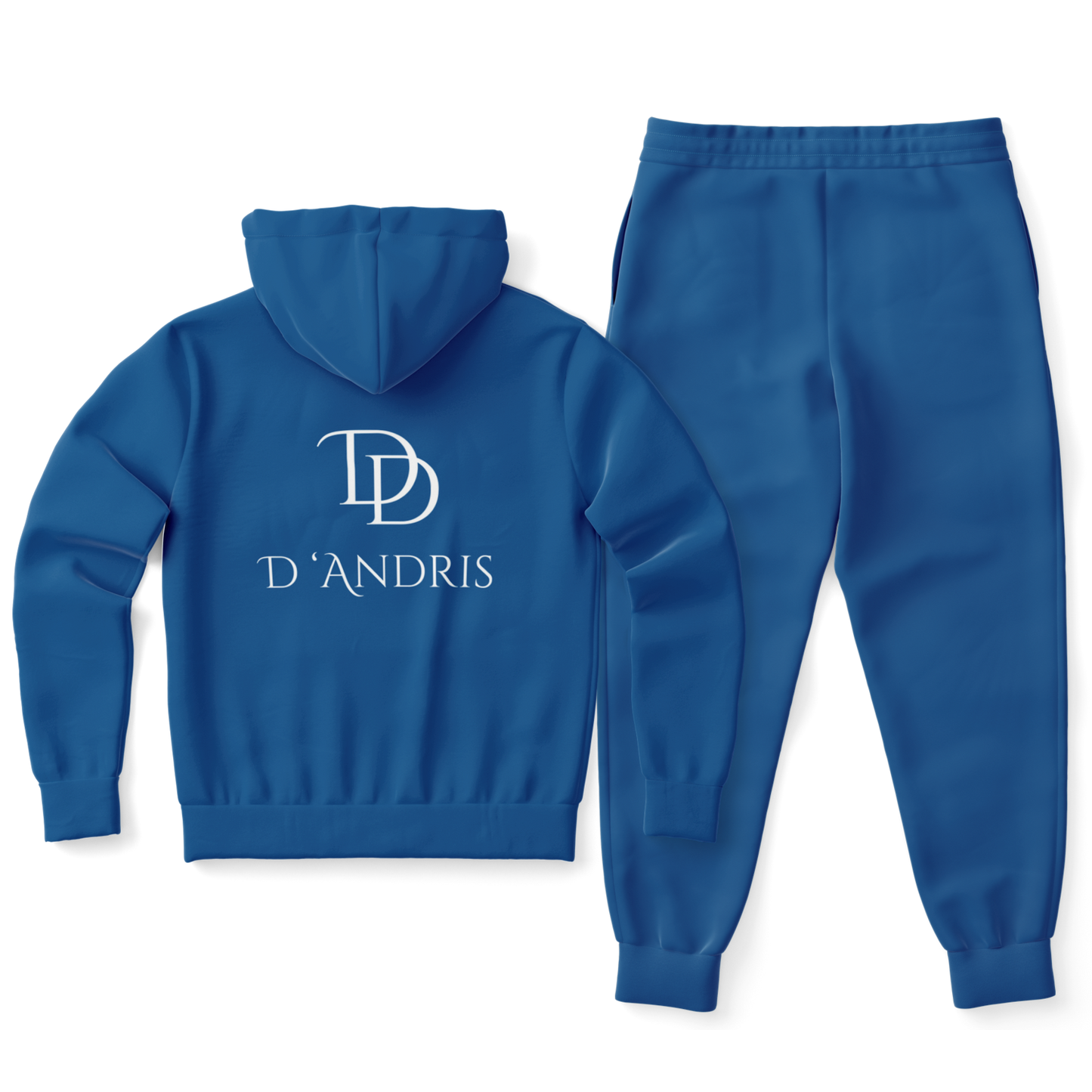 Blue Ziphoodie & Jogger