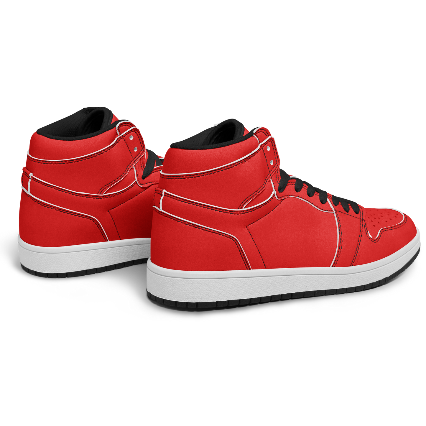 Red High Top Shoes
