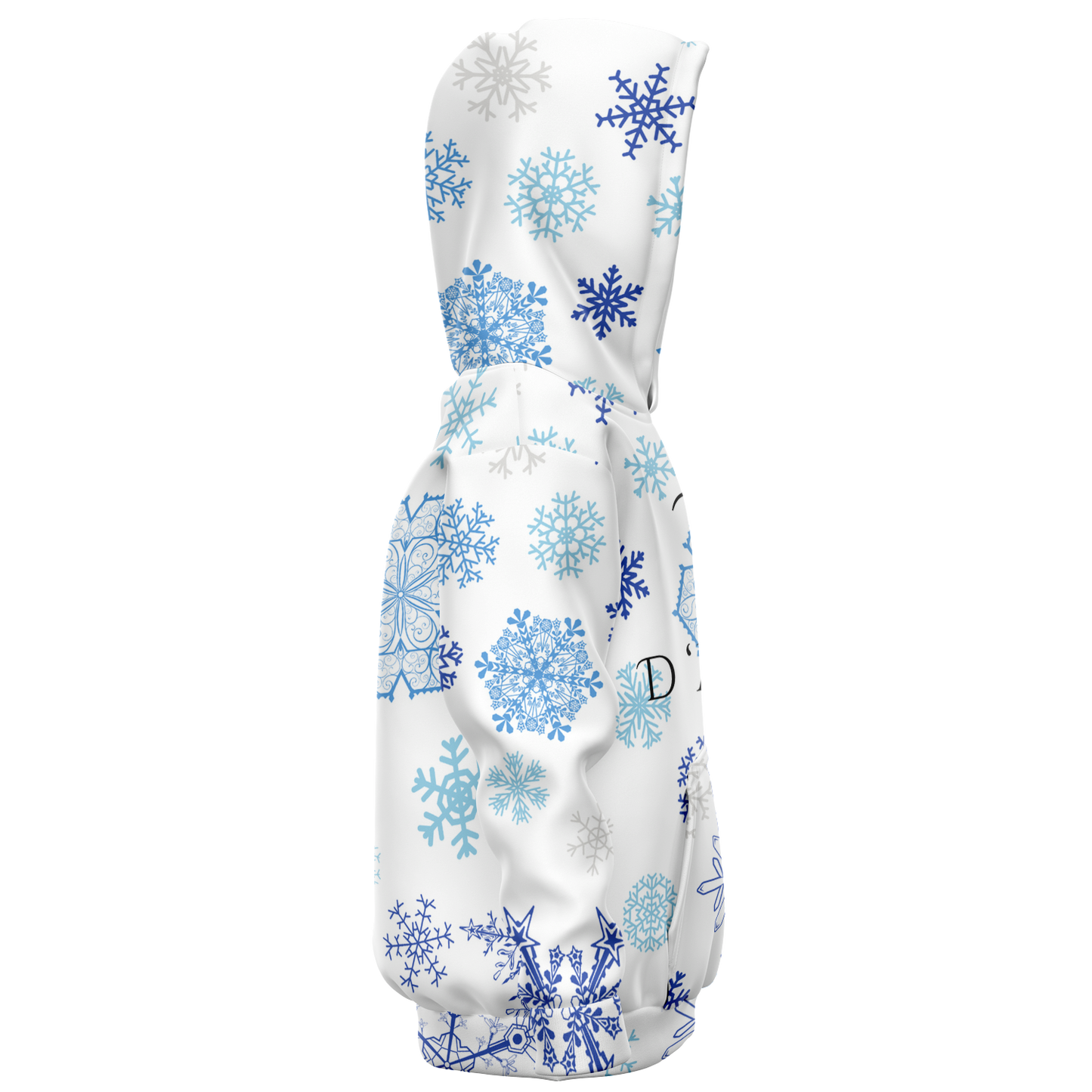 White Snowfall Christmas Kids/Youth Hoodie
