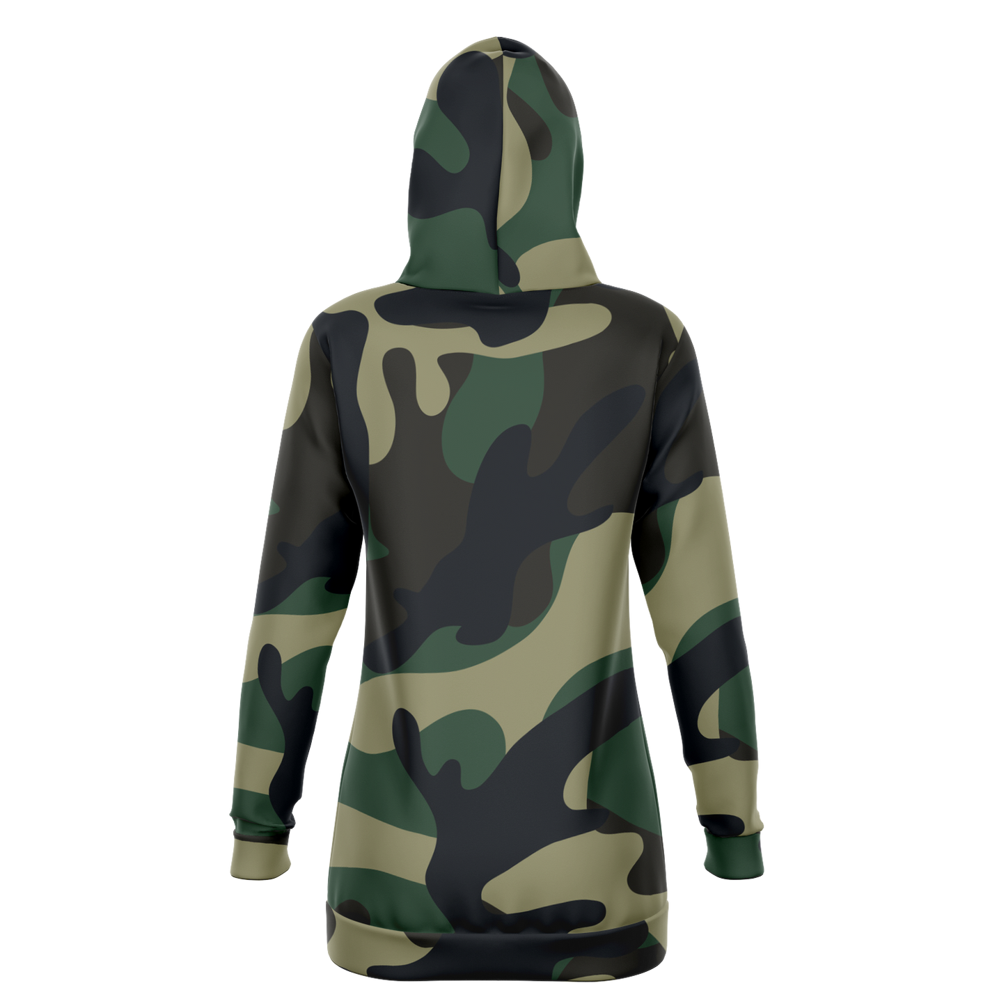 Camo Longline Hoodie