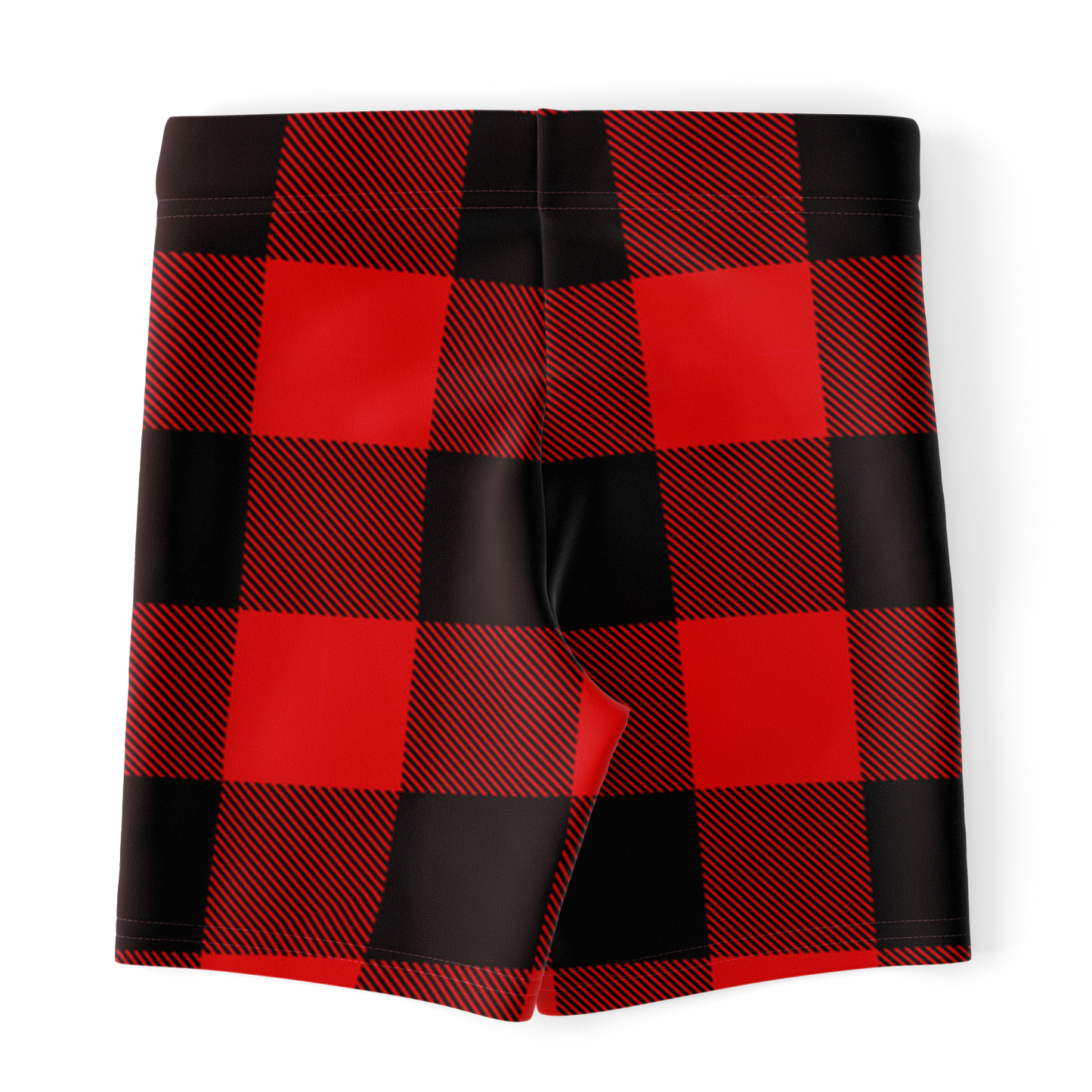 Plaid Legging Shorts