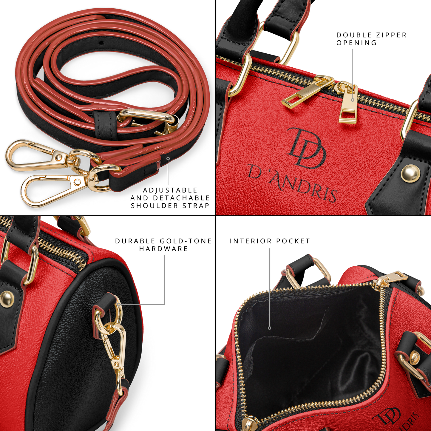 Red Cross-body Handbag