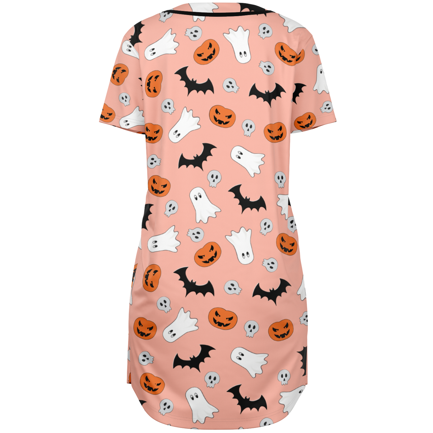 Halloween Boo Baseball Jersey Dress