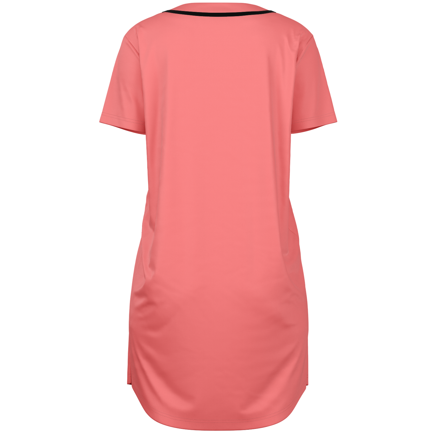 Salmon Baseball Jersey Dress