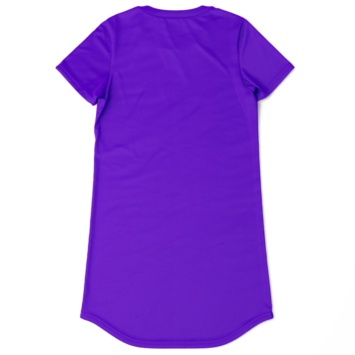 Purple T-Shirt Dress