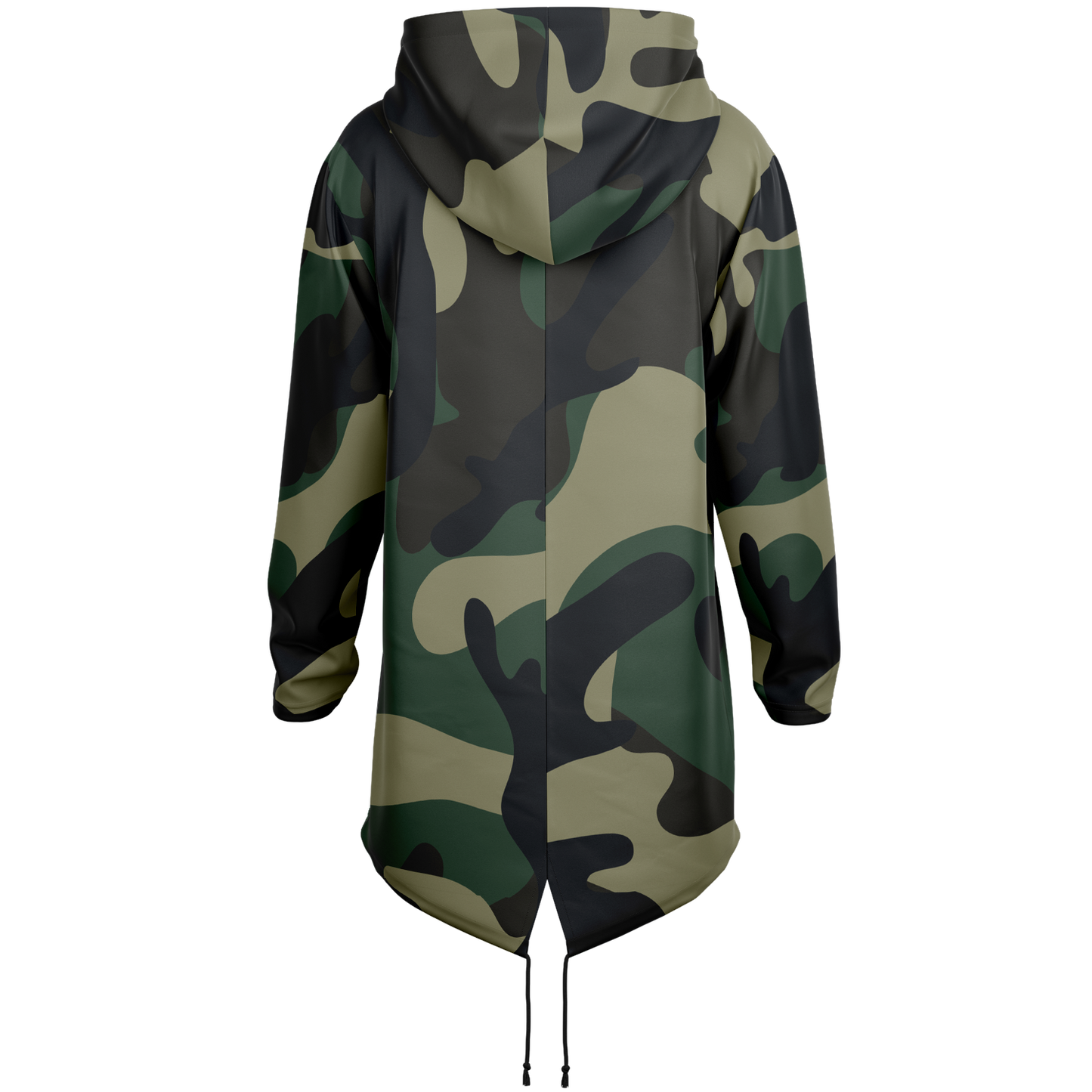 Camo Heavyweight Elongated Hoodie