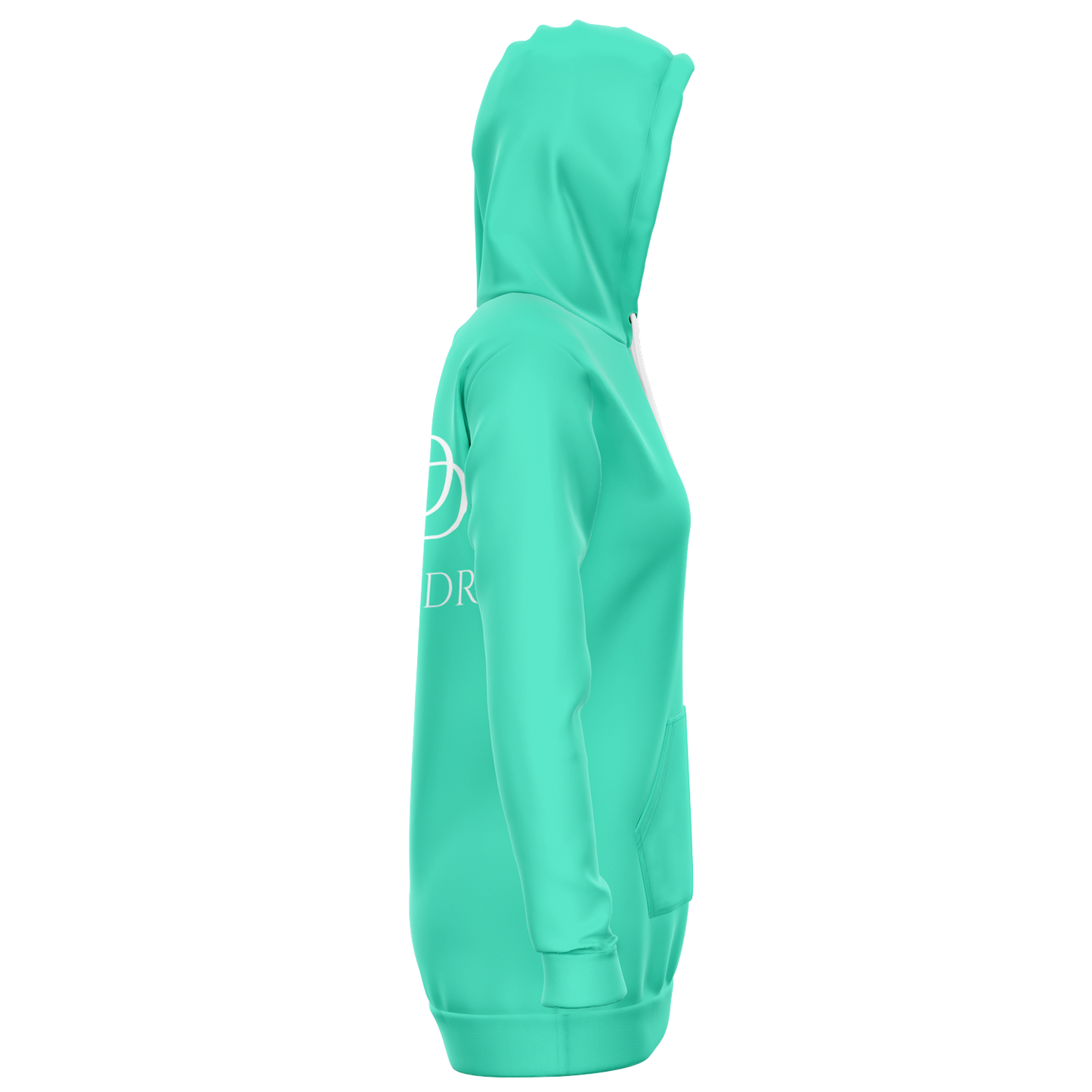 Mint Longline Hoodie