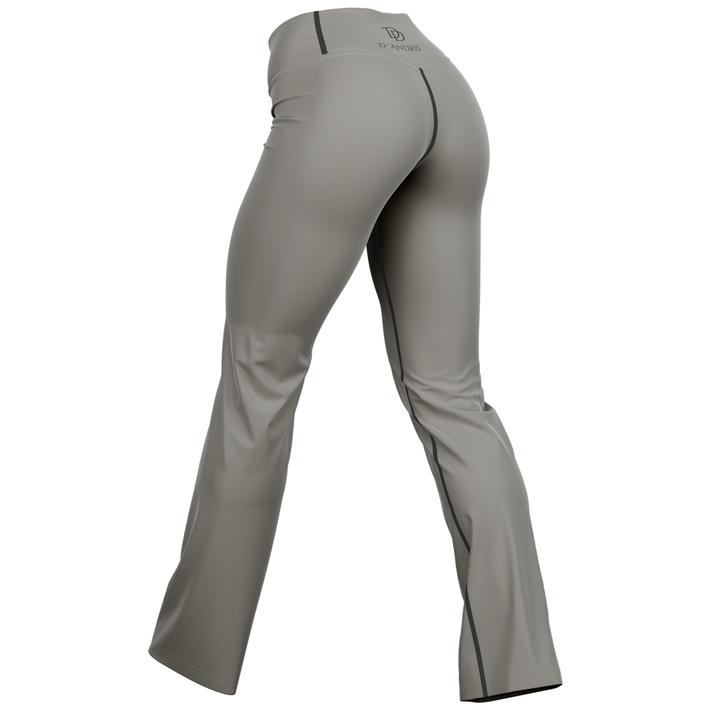 Gray Flare Leggings