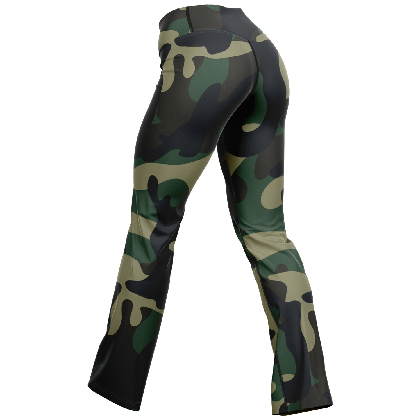 Camo Flare Leggings