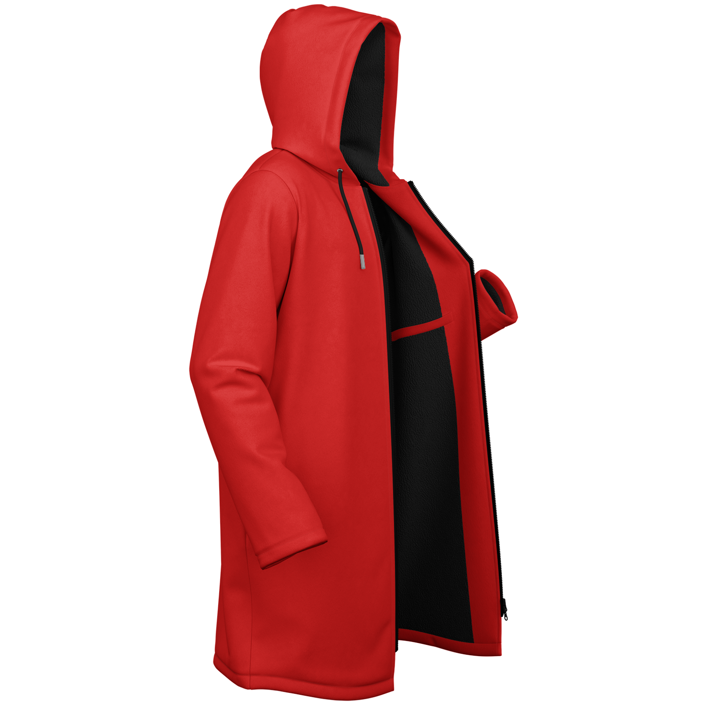 Red Zipper Cloak