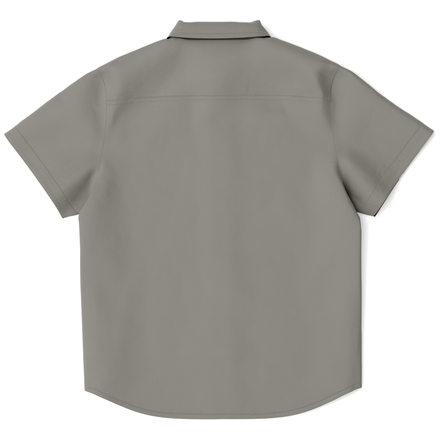 Gray Kids/Youth Short Sleeve Button Down Shirt