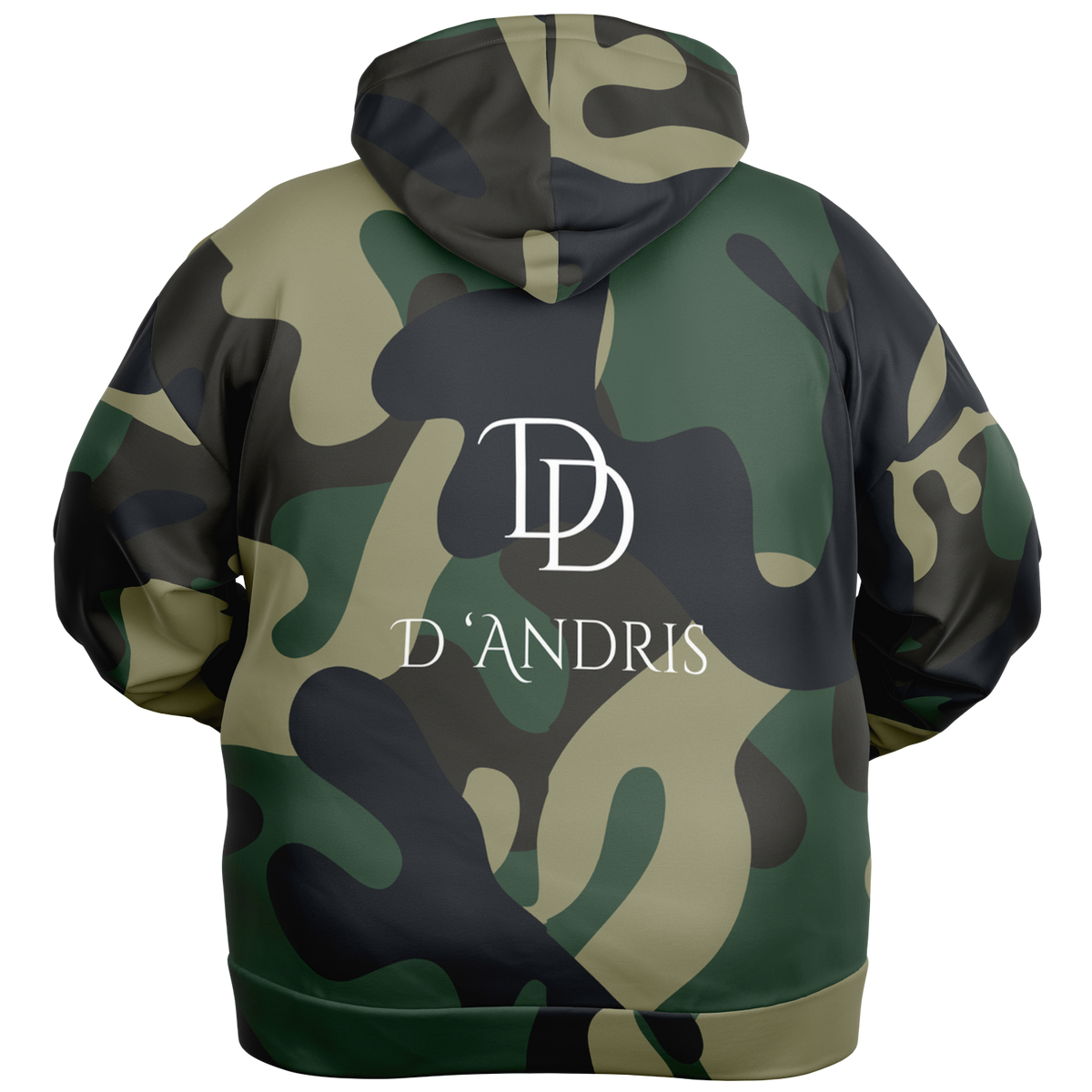 Camo Plus-size Ziphoodie