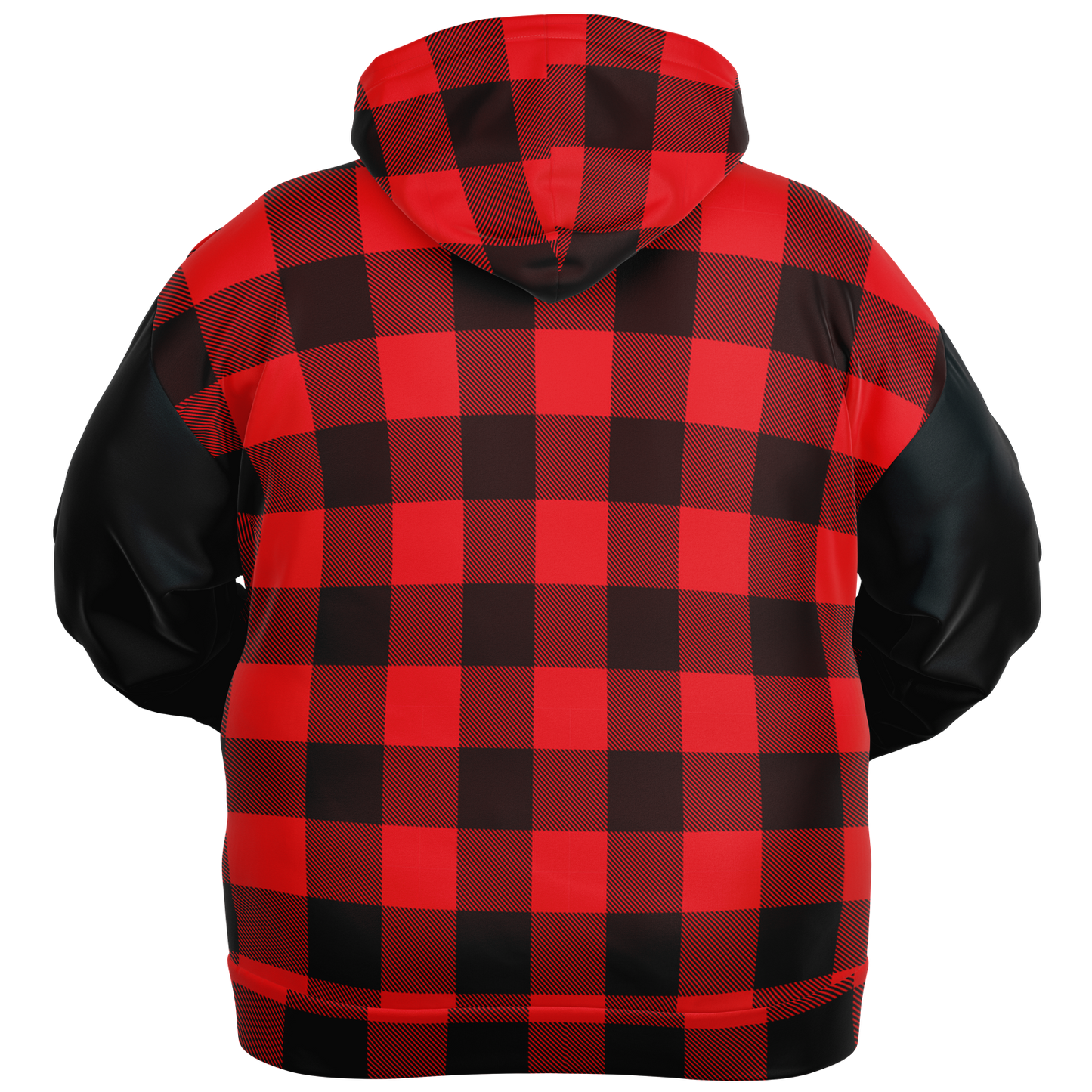 Plaid Zip-up Hoodie