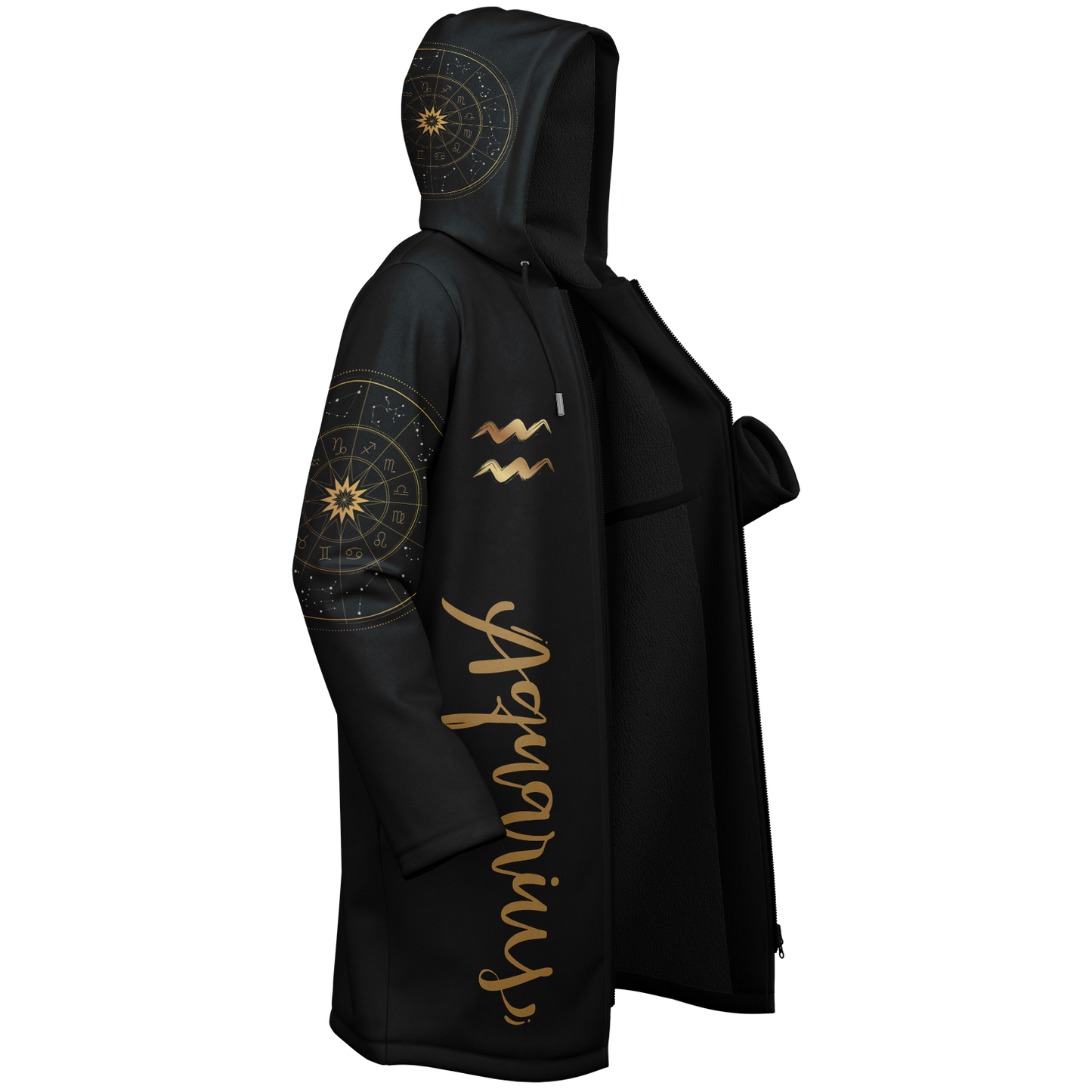 Zodiac Zipper Cloak