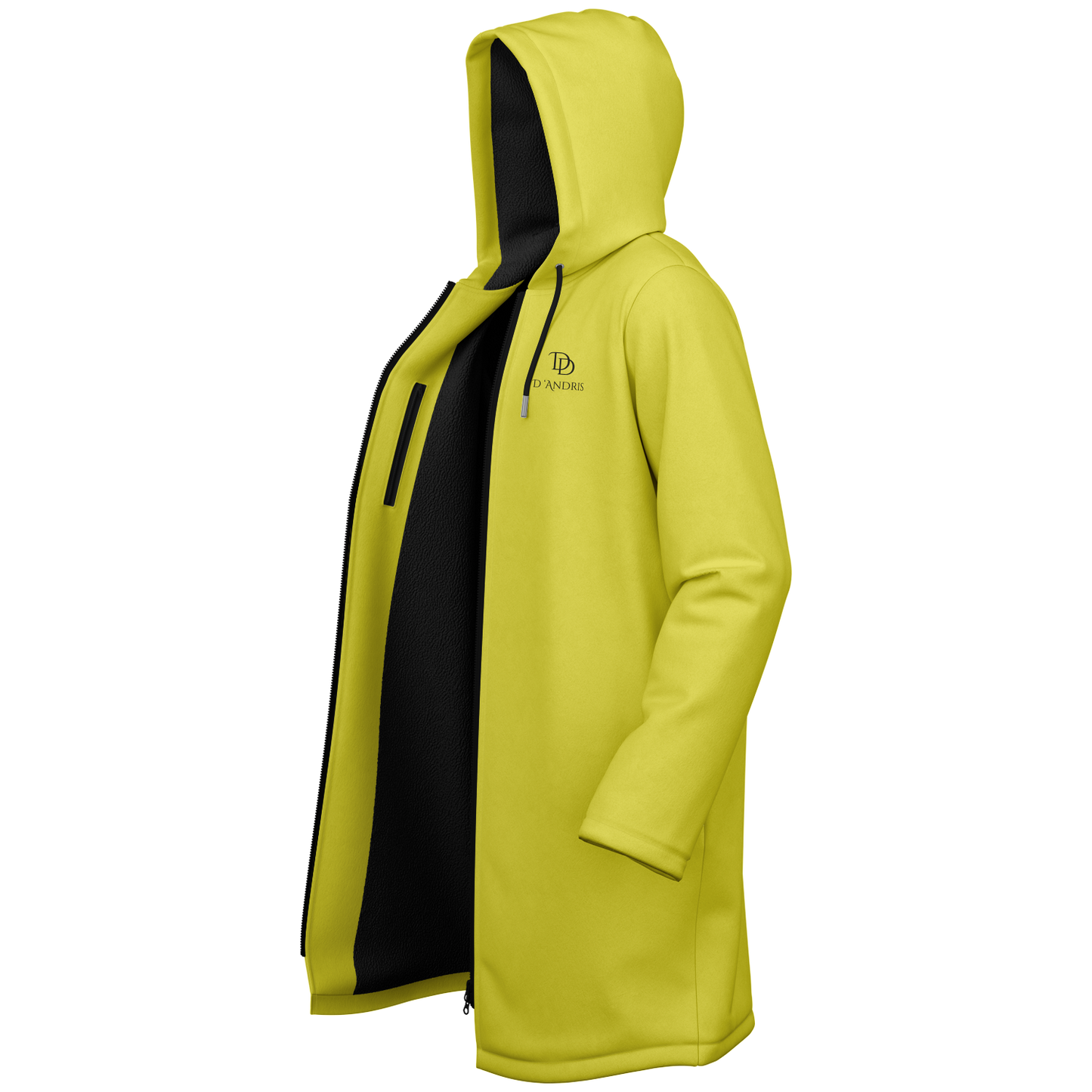 Yellow Zipper Cloak