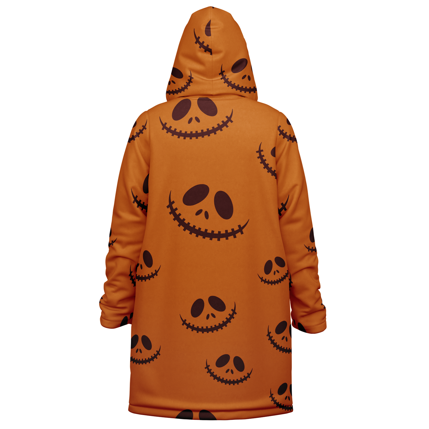 Halloween Jack's Smile Zipper Cloak