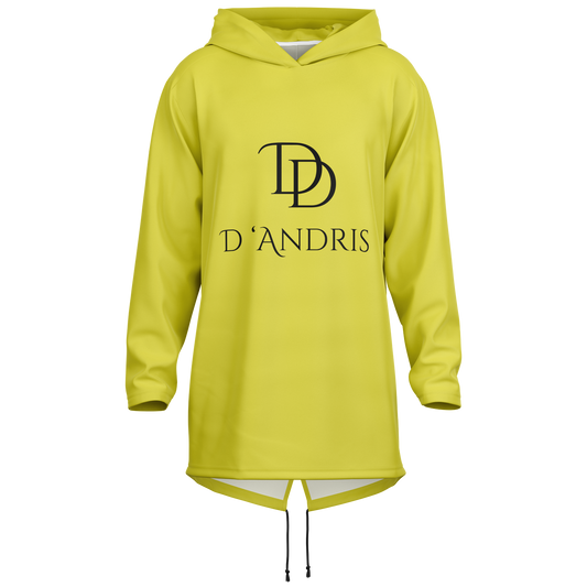 Yellow Heavyweight Elongated Hoodie