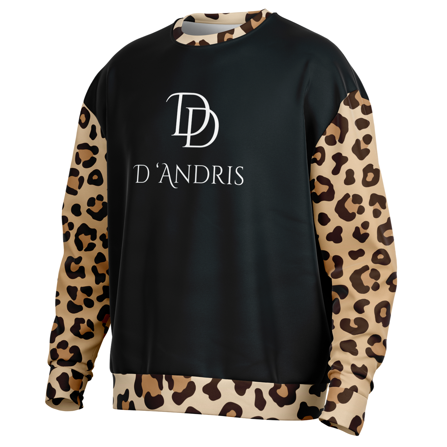 Leopard Heavyweight Over-sized Sweatshirt
