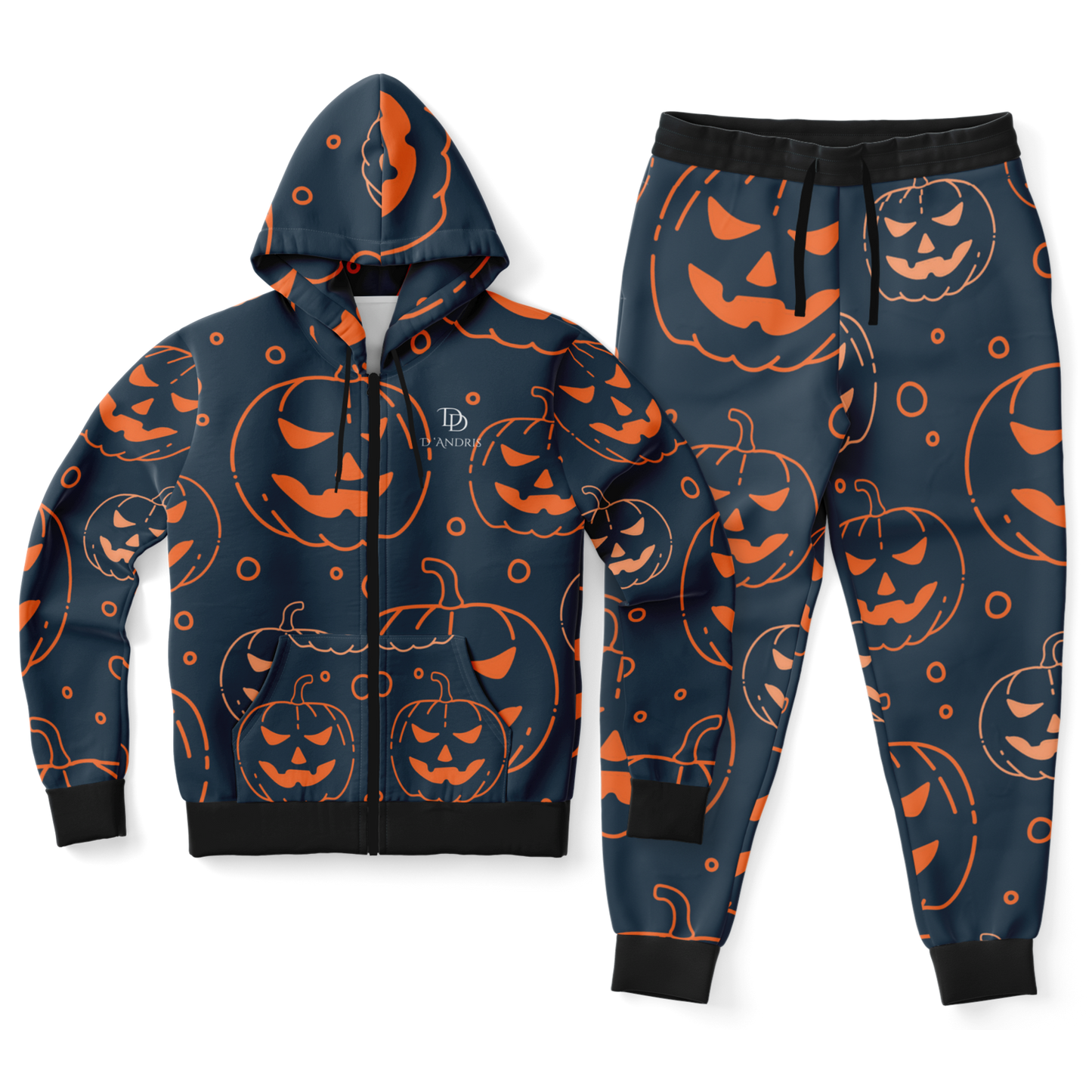Halloween Jack-O-Lantern Ziphoodie & Jogger