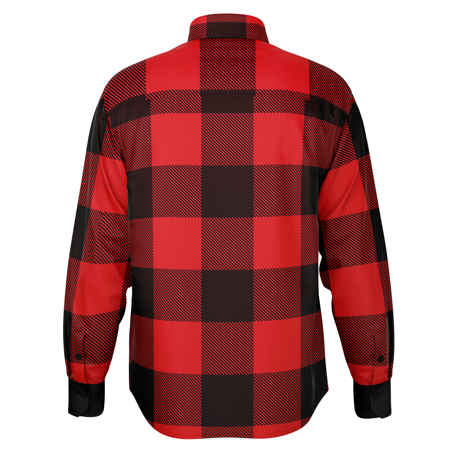 Plaid Long Sleeve Button Down Shirt