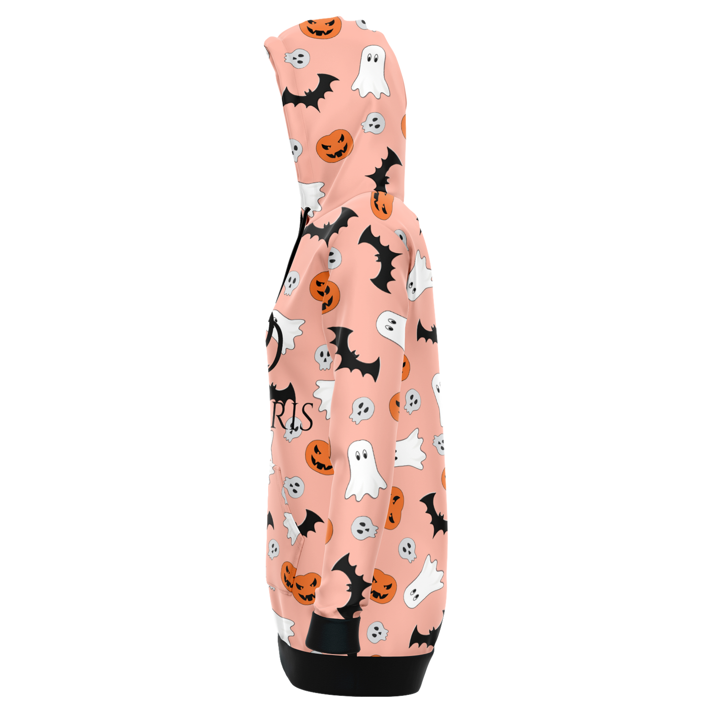 Halloween Boo Longline Hoodie