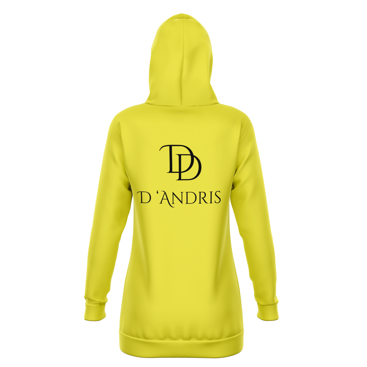 Yellow Longline Hoodie