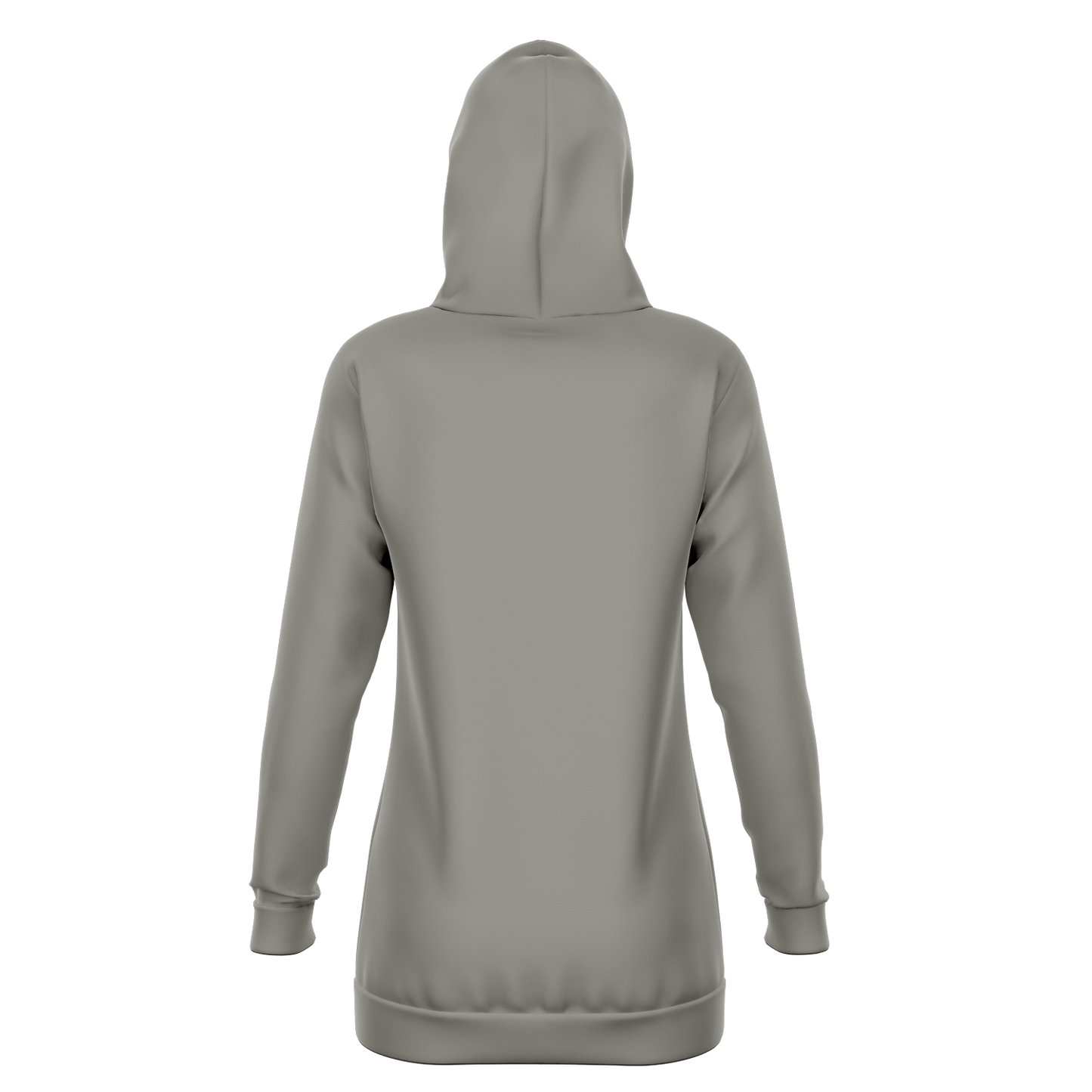 Gray Longline Hoodie