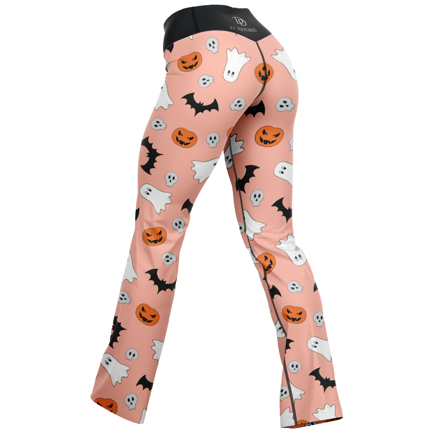 Halloween Boo Flare Leggings