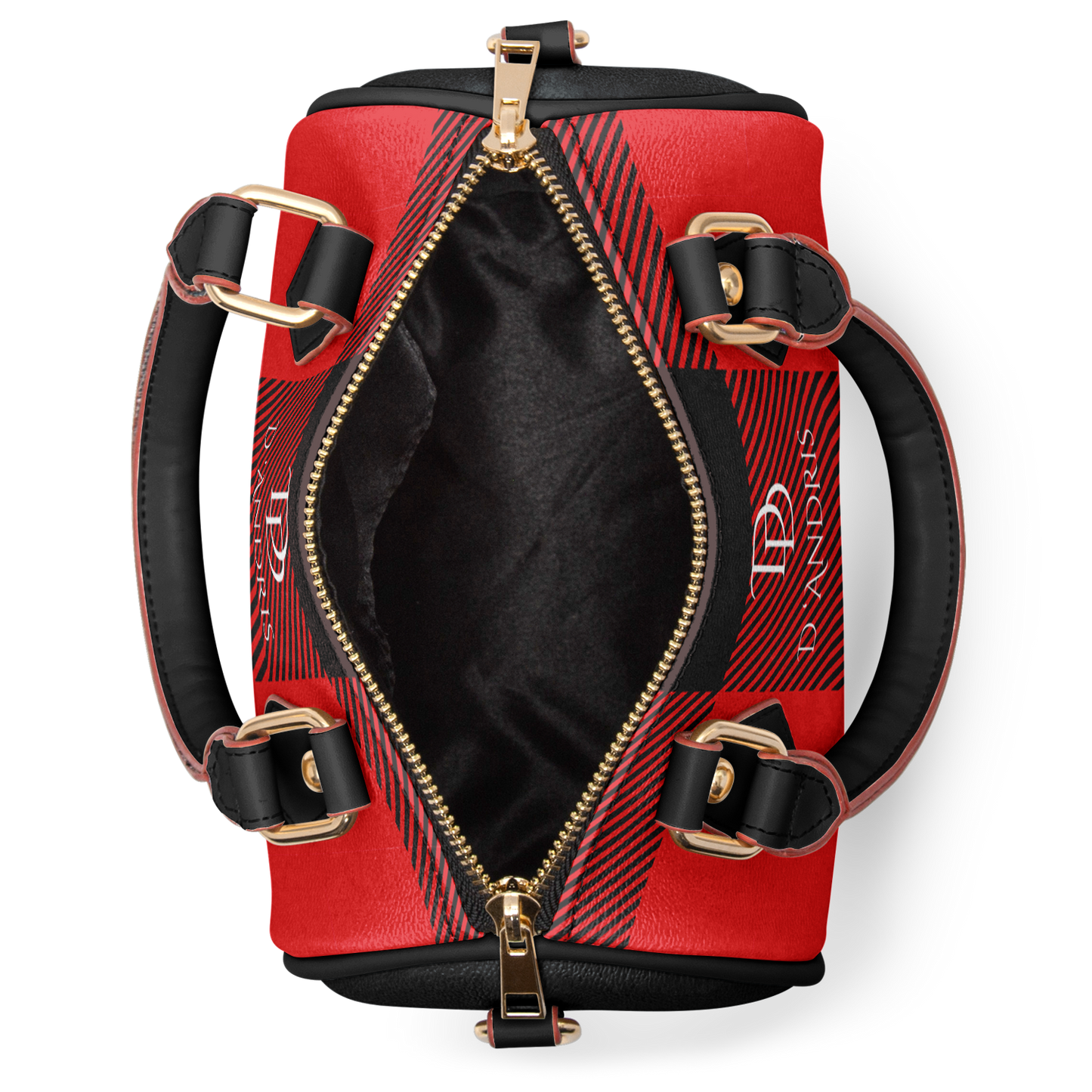 Plaid Cross-body Handbag
