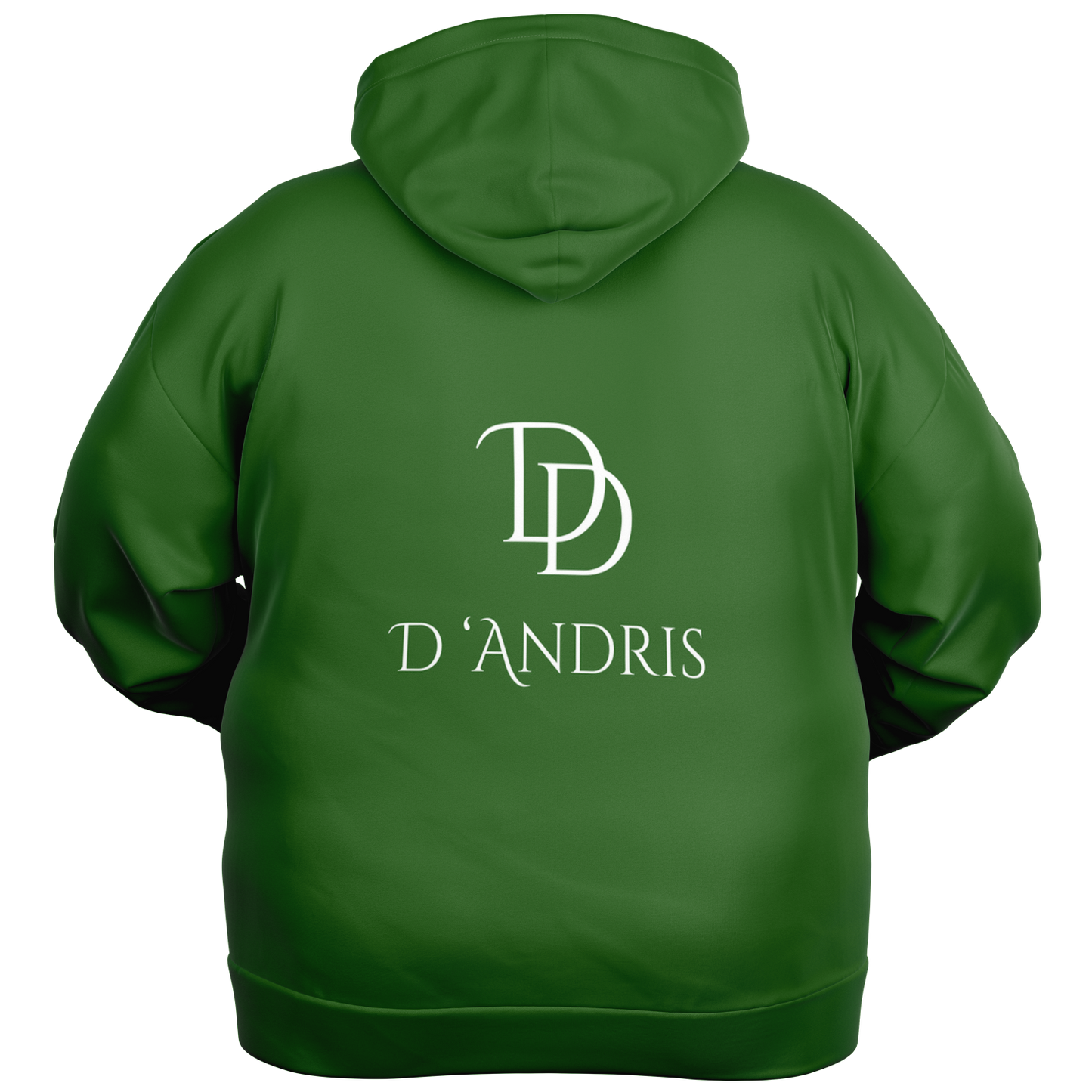 Green Plus-size Ziphoodie