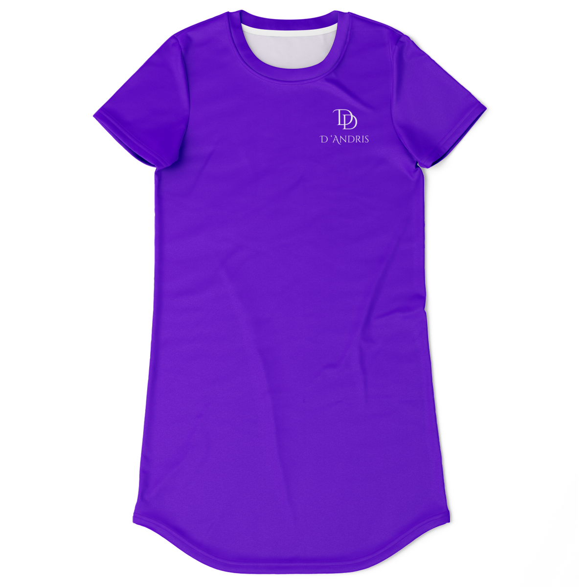 Purple T-Shirt Dress
