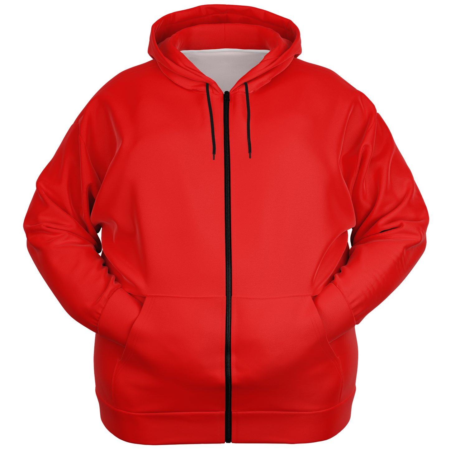 Red Zip-up Hoodie
