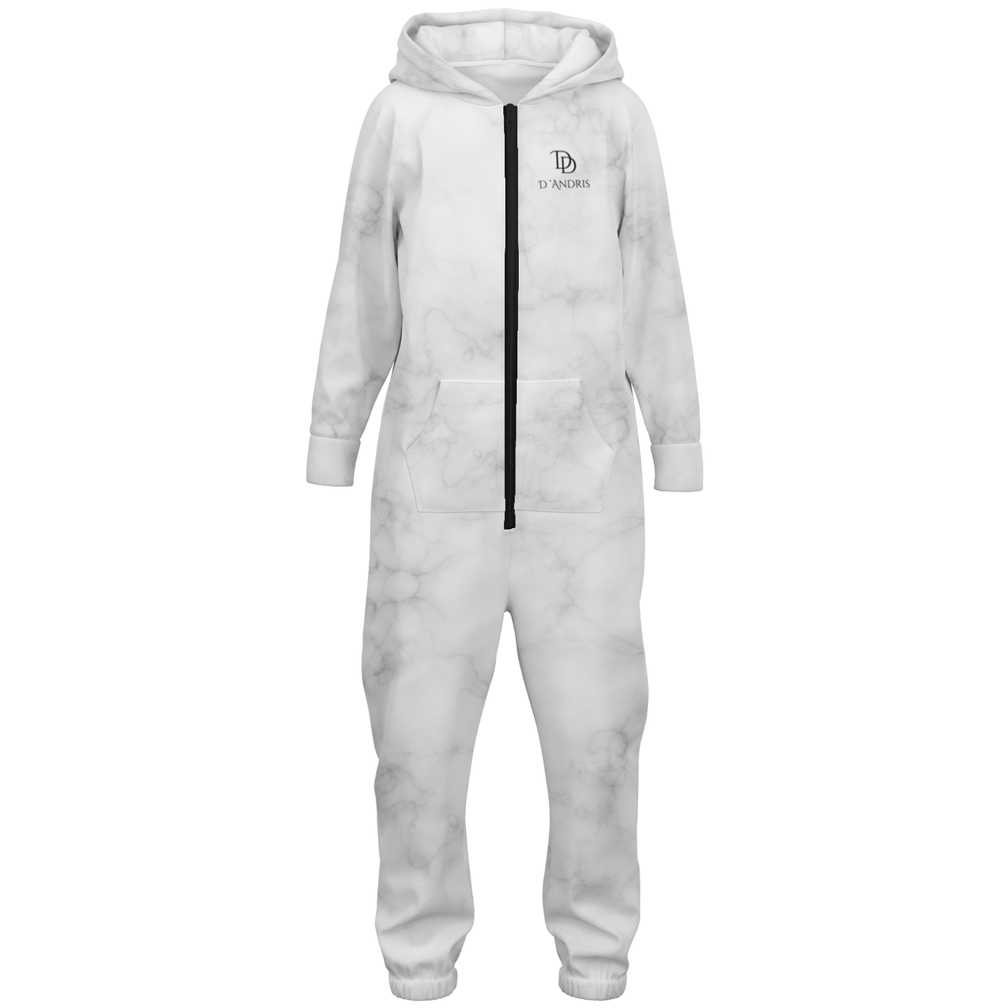 White Marble Youth Jumpsuit