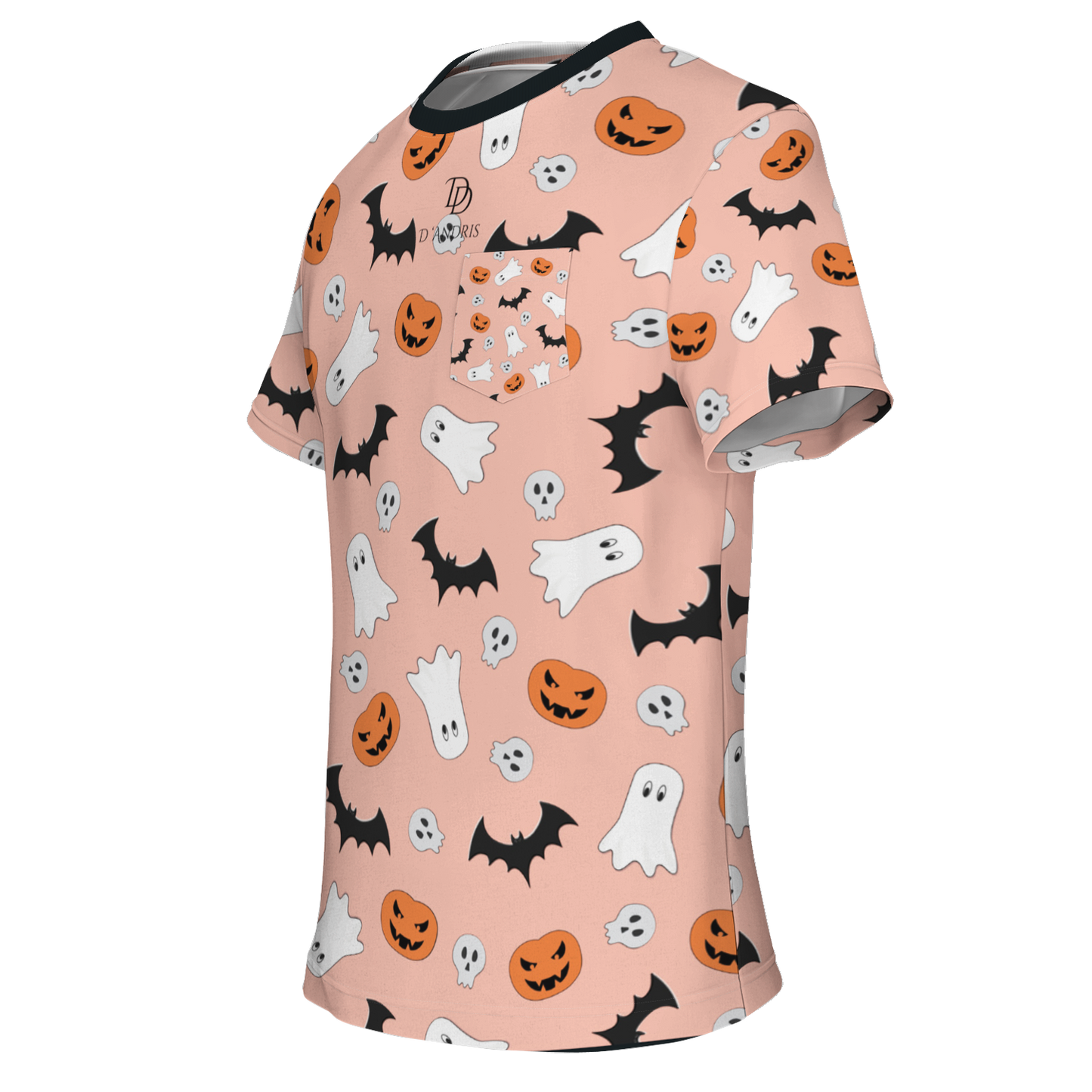 Halloween Boo Pocket T-shirt