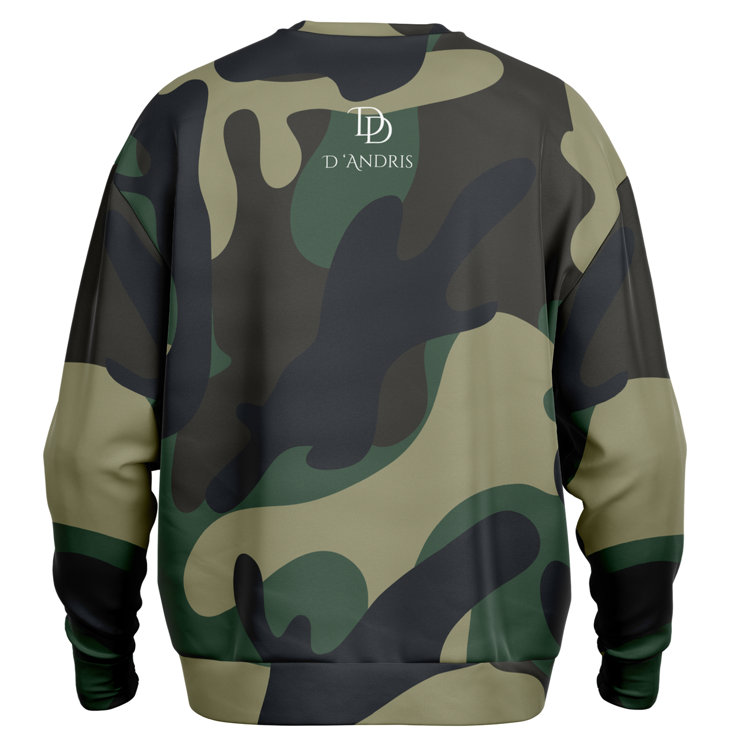 Camo Heavyweight Over-sized Sweatshirt
