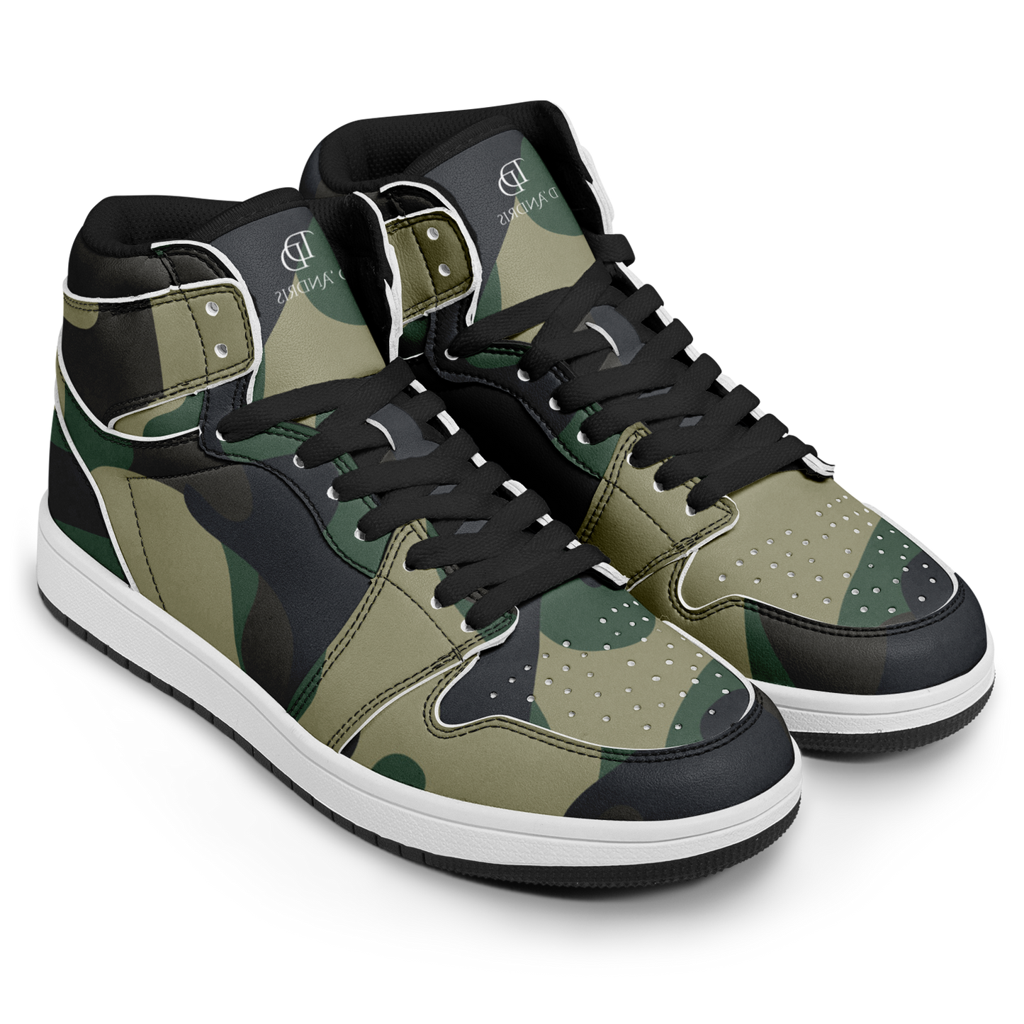 Camo High Top Shoes