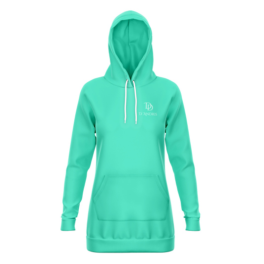 Mint Longline Hoodie