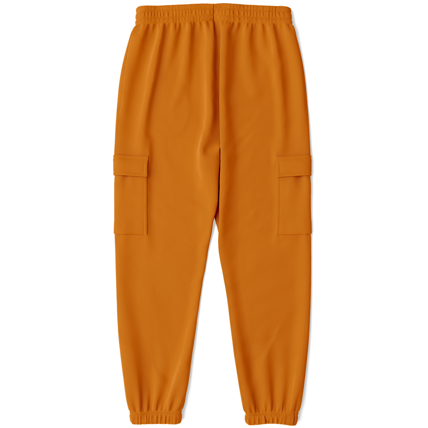 Orange Cargo Sweatpants
