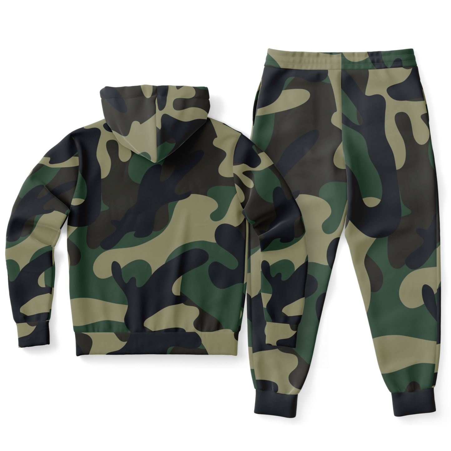 Camo Pullover Hoodie & Jogger