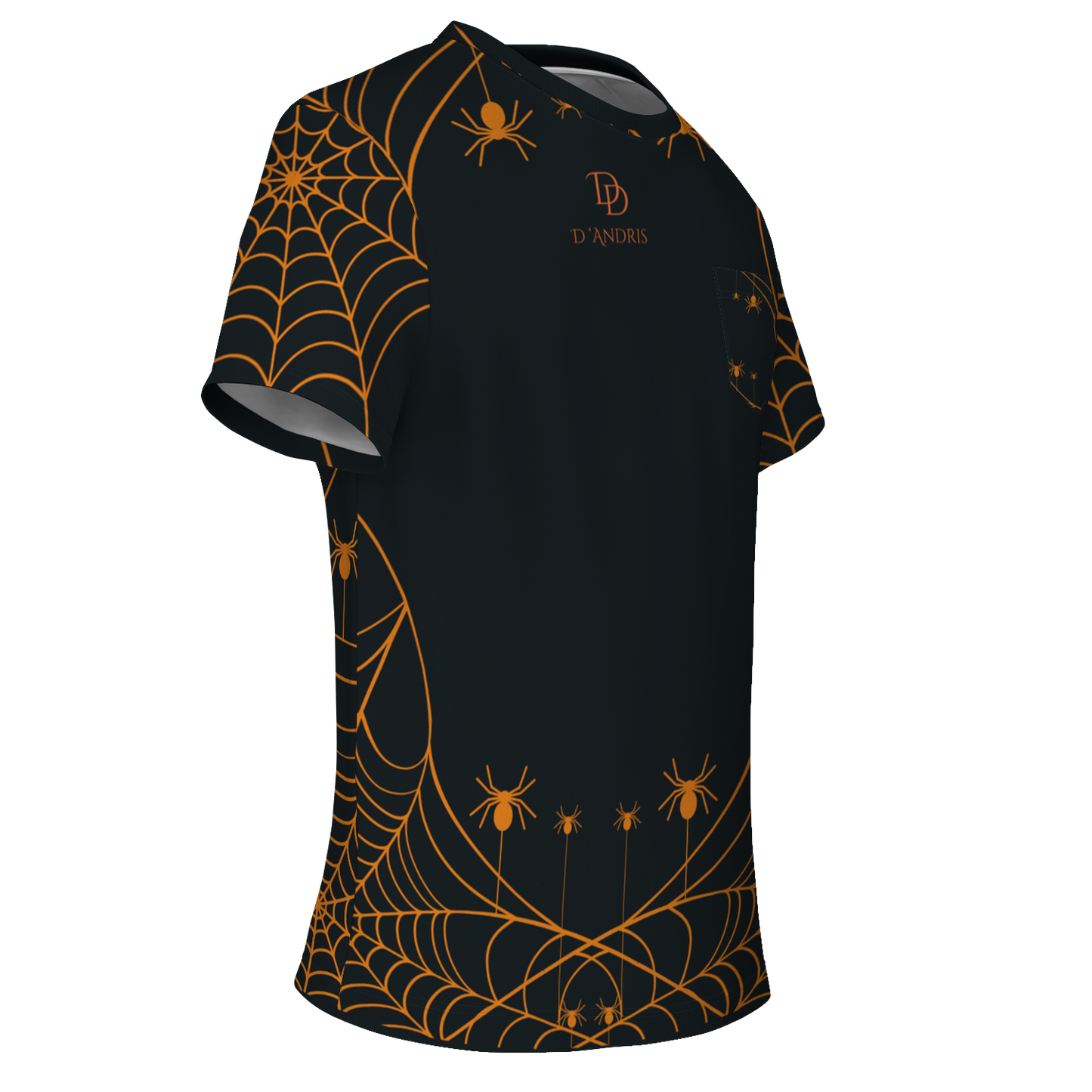 Halloween Web Pocket T-shirt