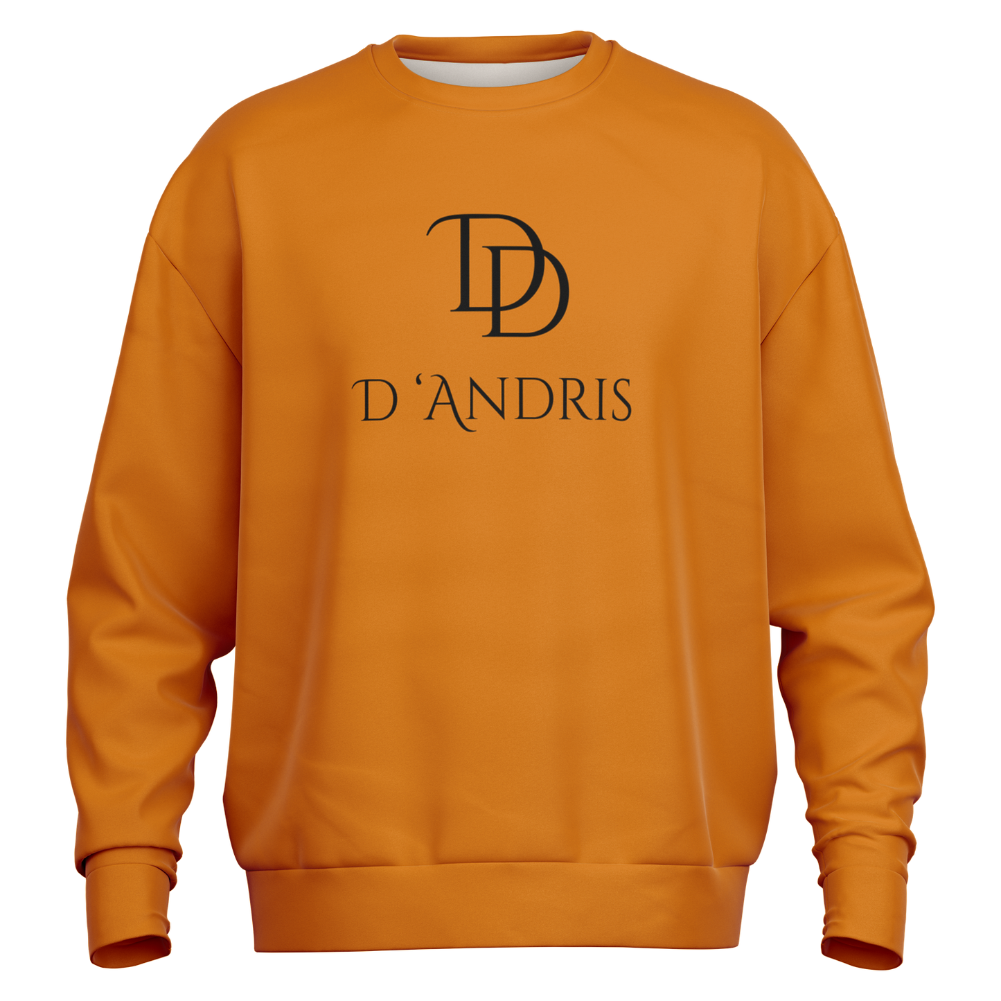 Orange Heavyweight Over-sized Sweatshirt
