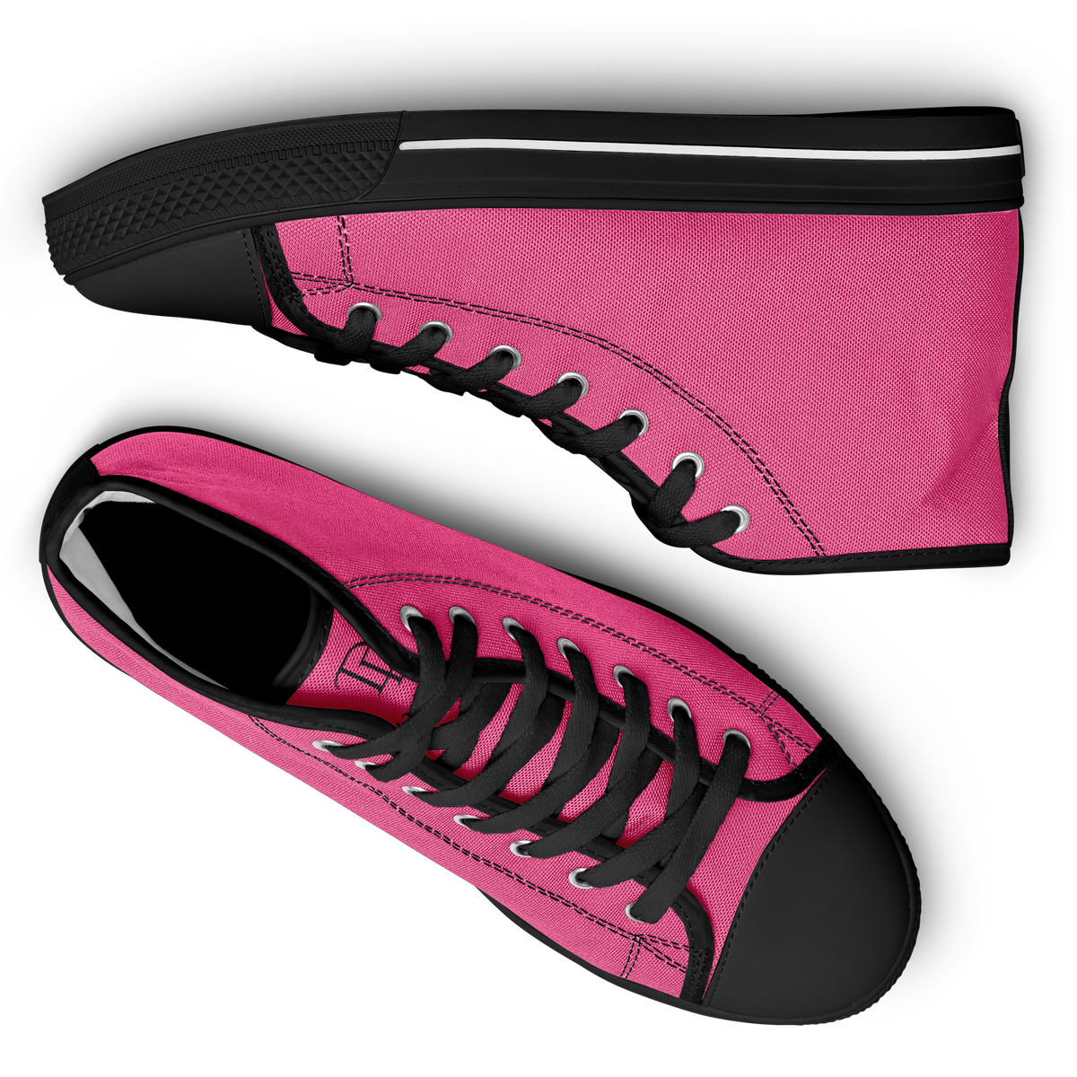 Pink High Top Shoes